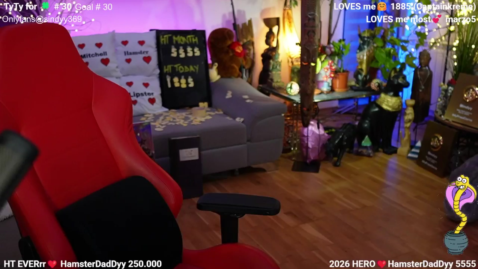 Gallery image thumbnail from SINdyy's myfreecams stream on, 01/18/2026, 22:45 image 1 of 20