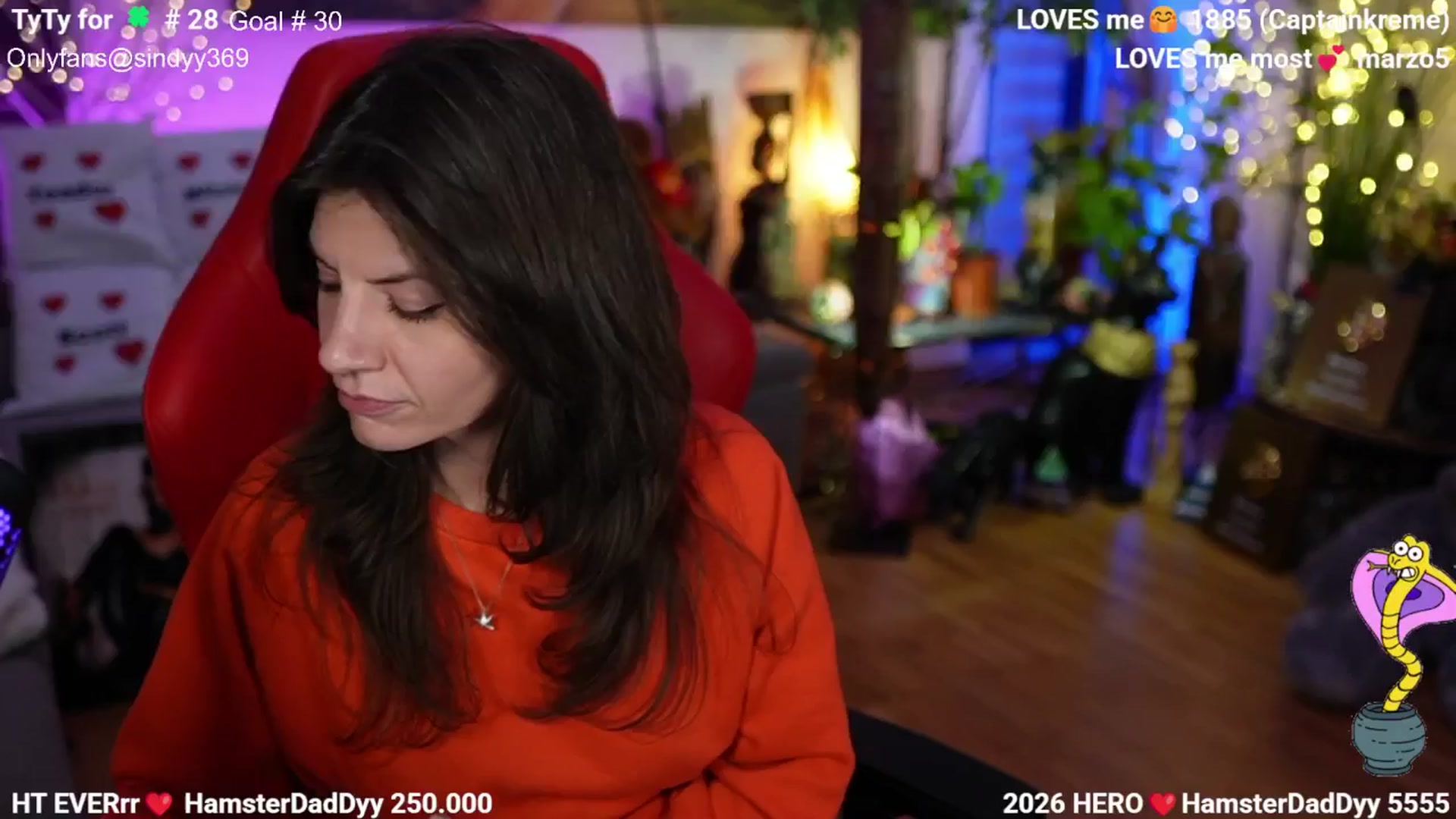 Gallery image thumbnail from SINdyy's myfreecams stream on, 01/18/2026, 23:55 image 1 of 20