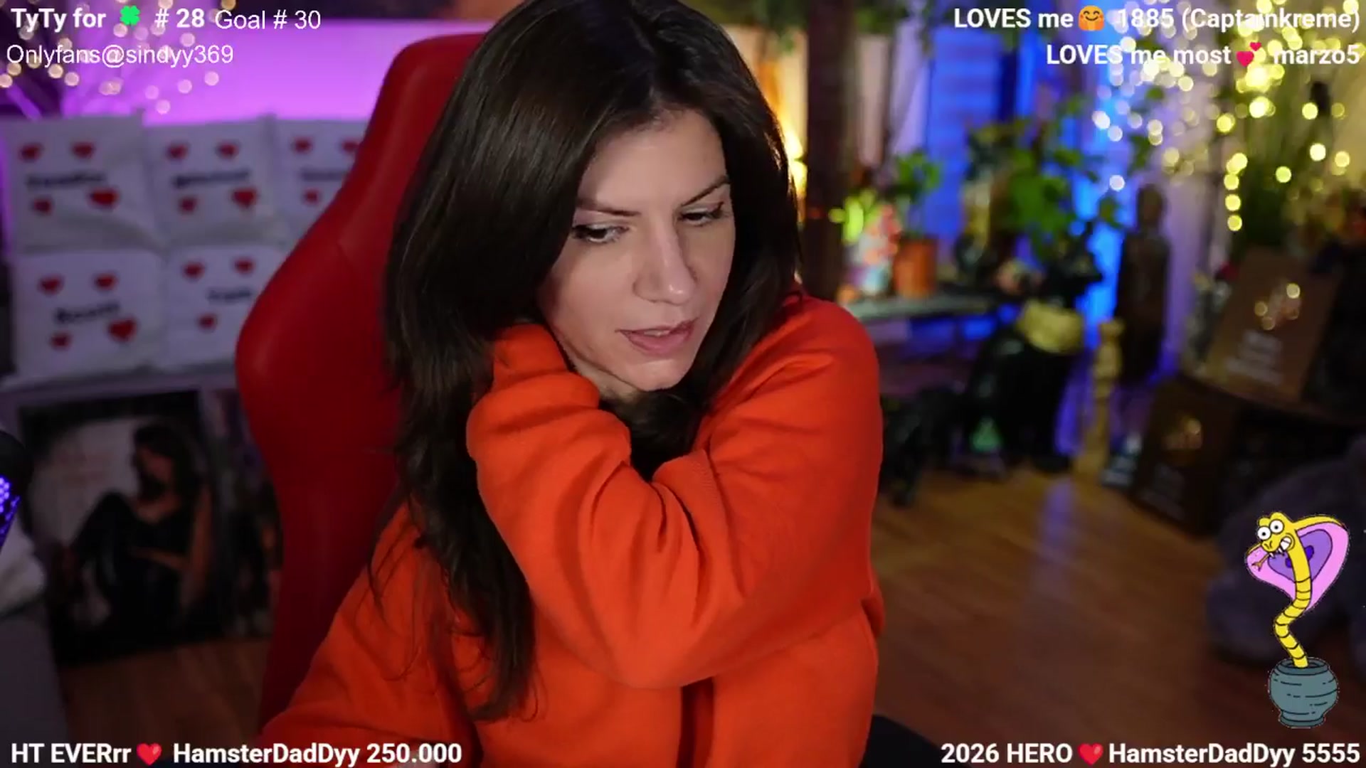 Gallery image thumbnail from SINdyy's myfreecams stream on, 01/18/2026, 23:55 image 4 of 20