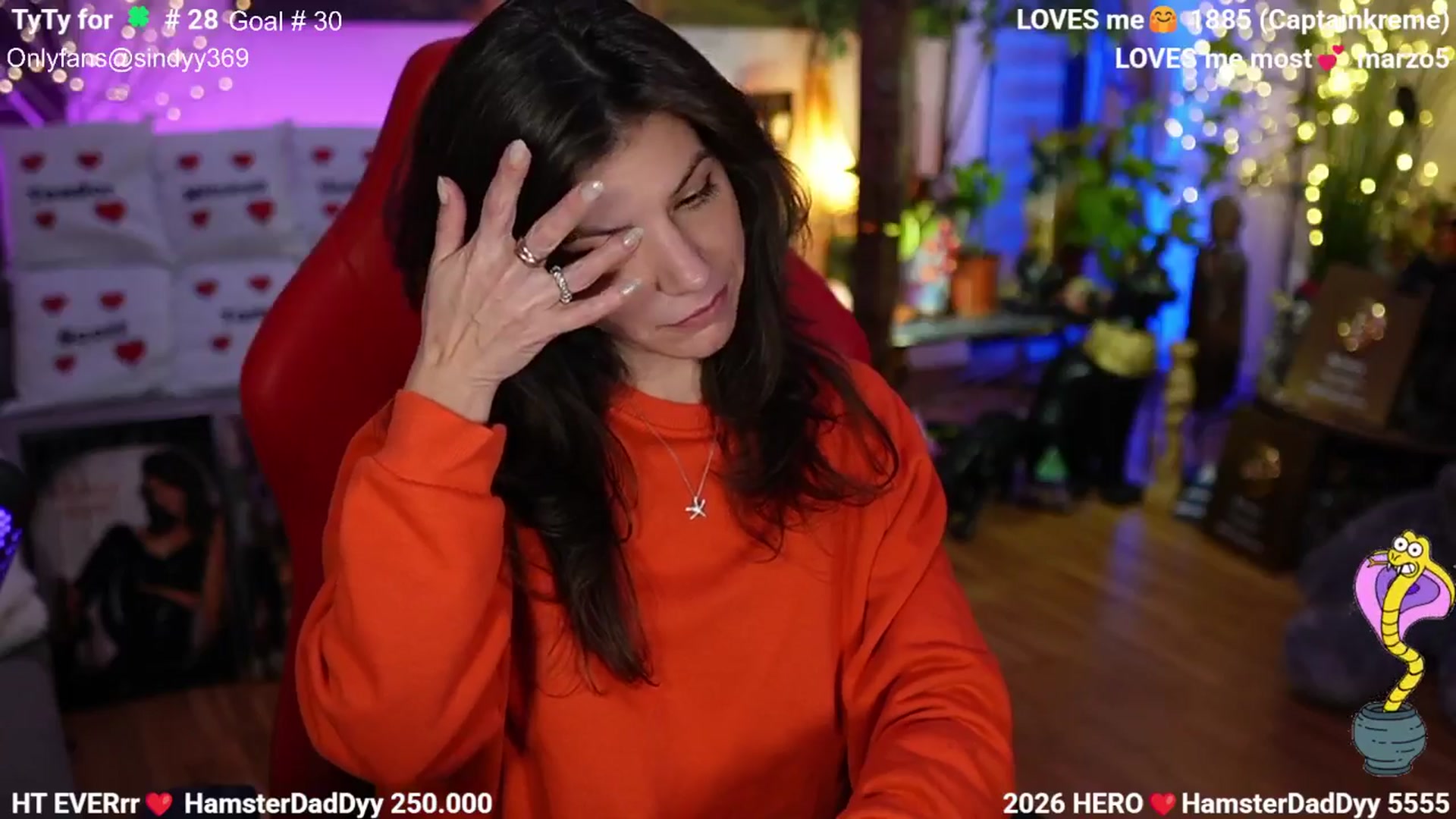 Gallery image thumbnail from SINdyy's myfreecams stream on, 01/18/2026, 23:55 image 3 of 20