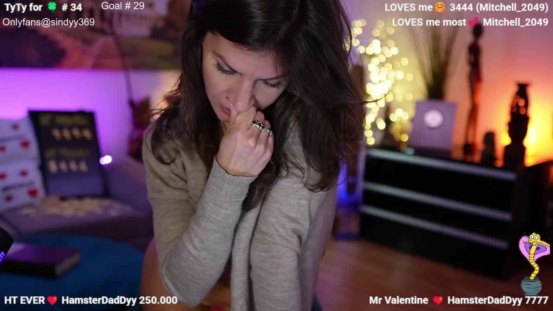 Gallery image thumbnail from SINdyy's myfreecams stream on, 02/21/2026, 24:31 image 15 of 20