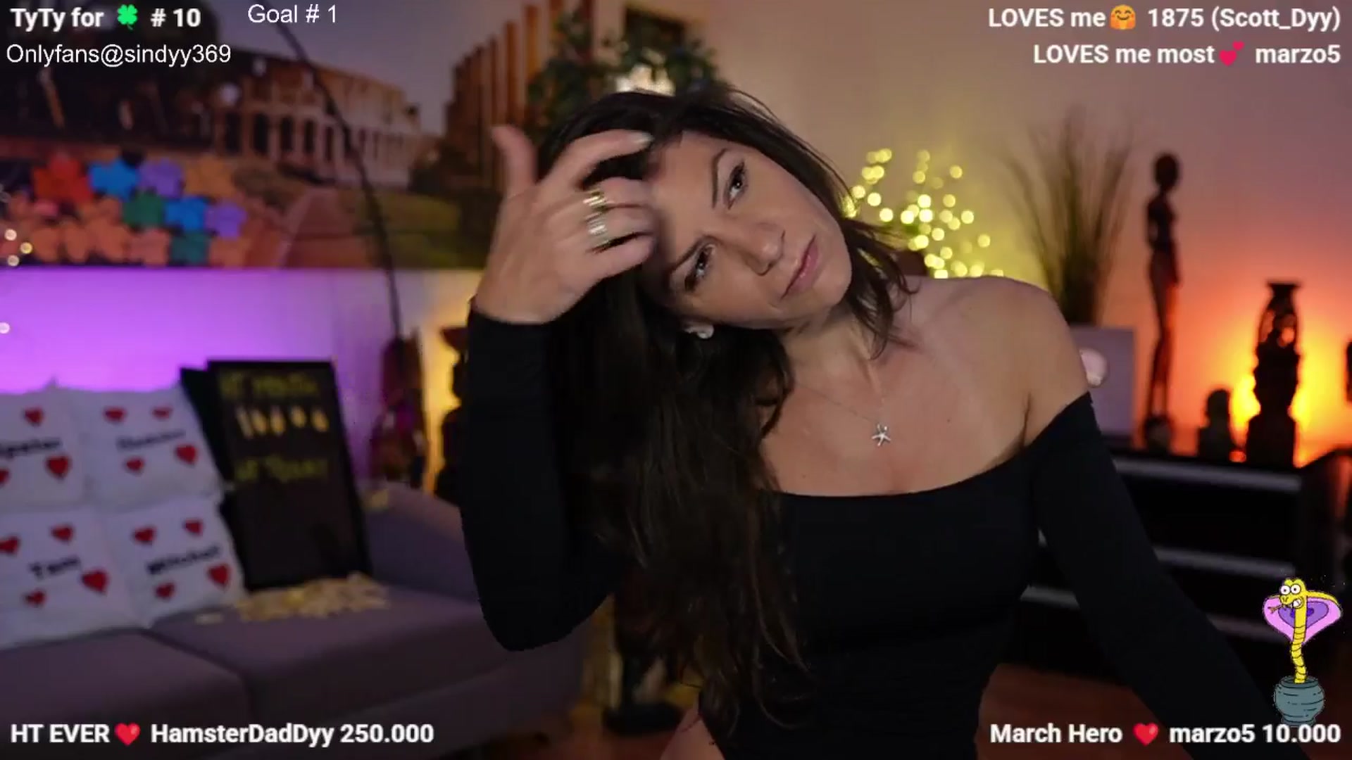 Gallery image thumbnail from SINdyy's myfreecams stream on, 03/03/2026, 08:29 image 6 of 20