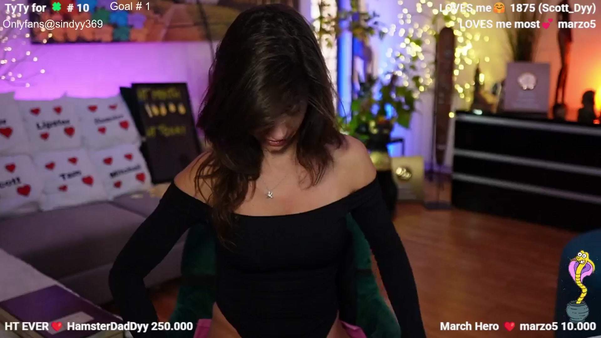 Gallery image thumbnail from SINdyy's myfreecams stream on, 03/03/2026, 08:29 image 11 of 20