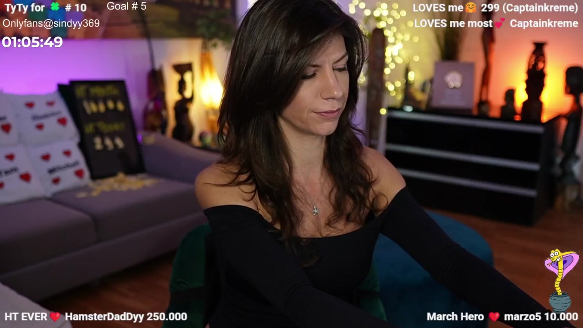 Gallery image thumbnail from SINdyy's myfreecams stream on, 03/03/2026, 11:25 image 20 of 20