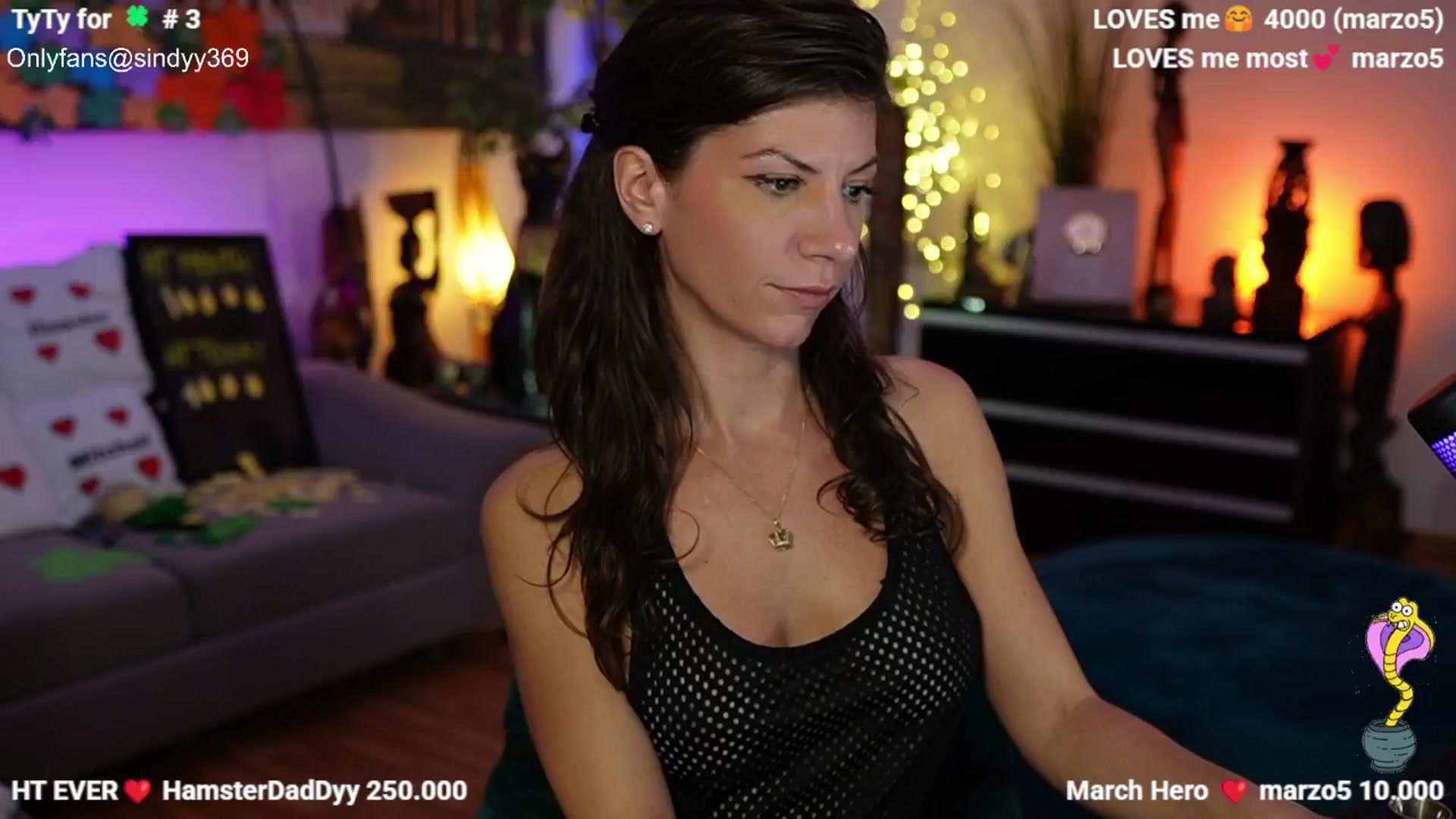 Gallery image thumbnail from SINdyy's myfreecams stream on, 03/08/2026, 01:19 image 14 of 20