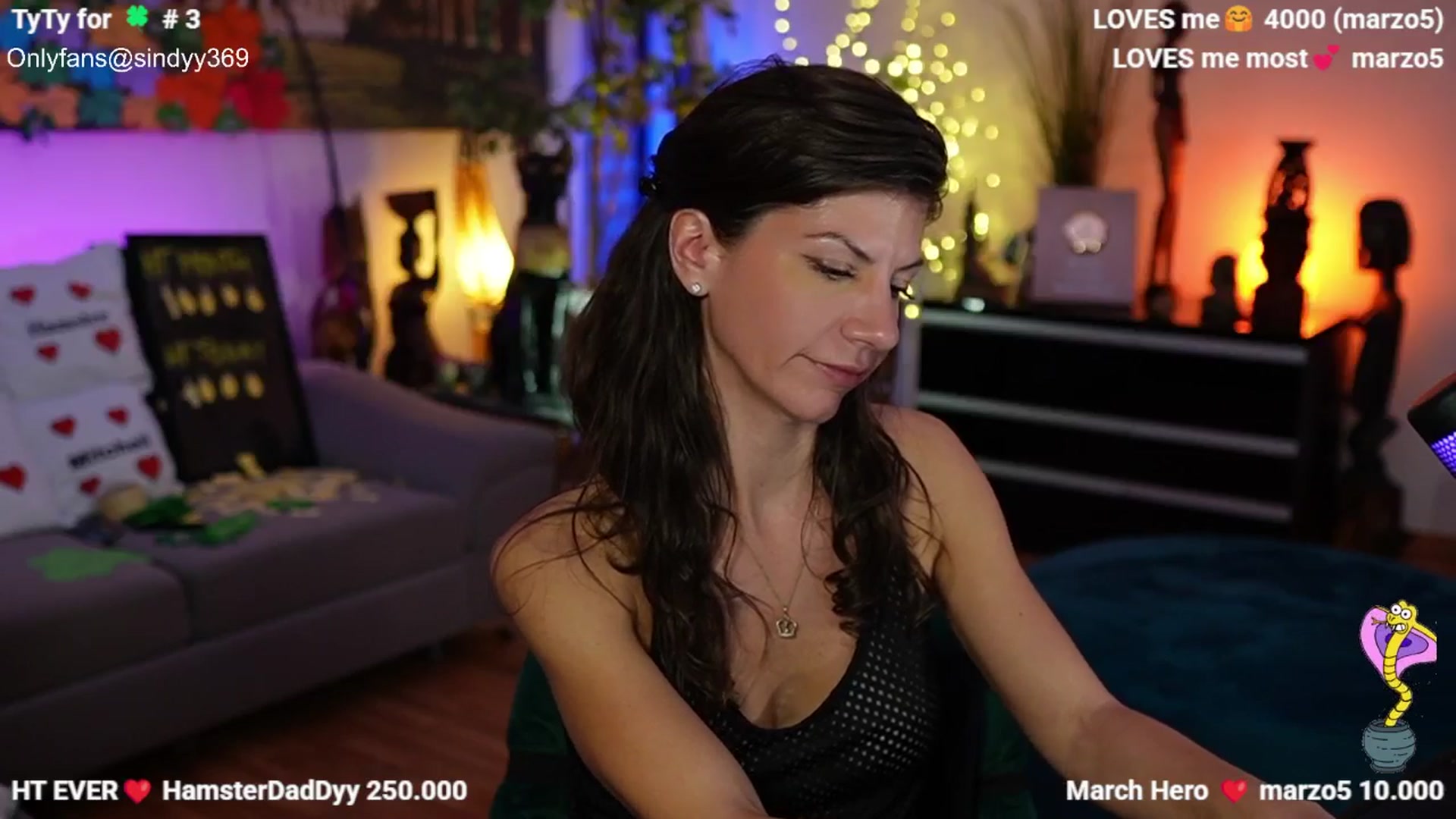 Gallery image thumbnail from SINdyy's myfreecams stream on, 03/08/2026, 01:19 image 20 of 20