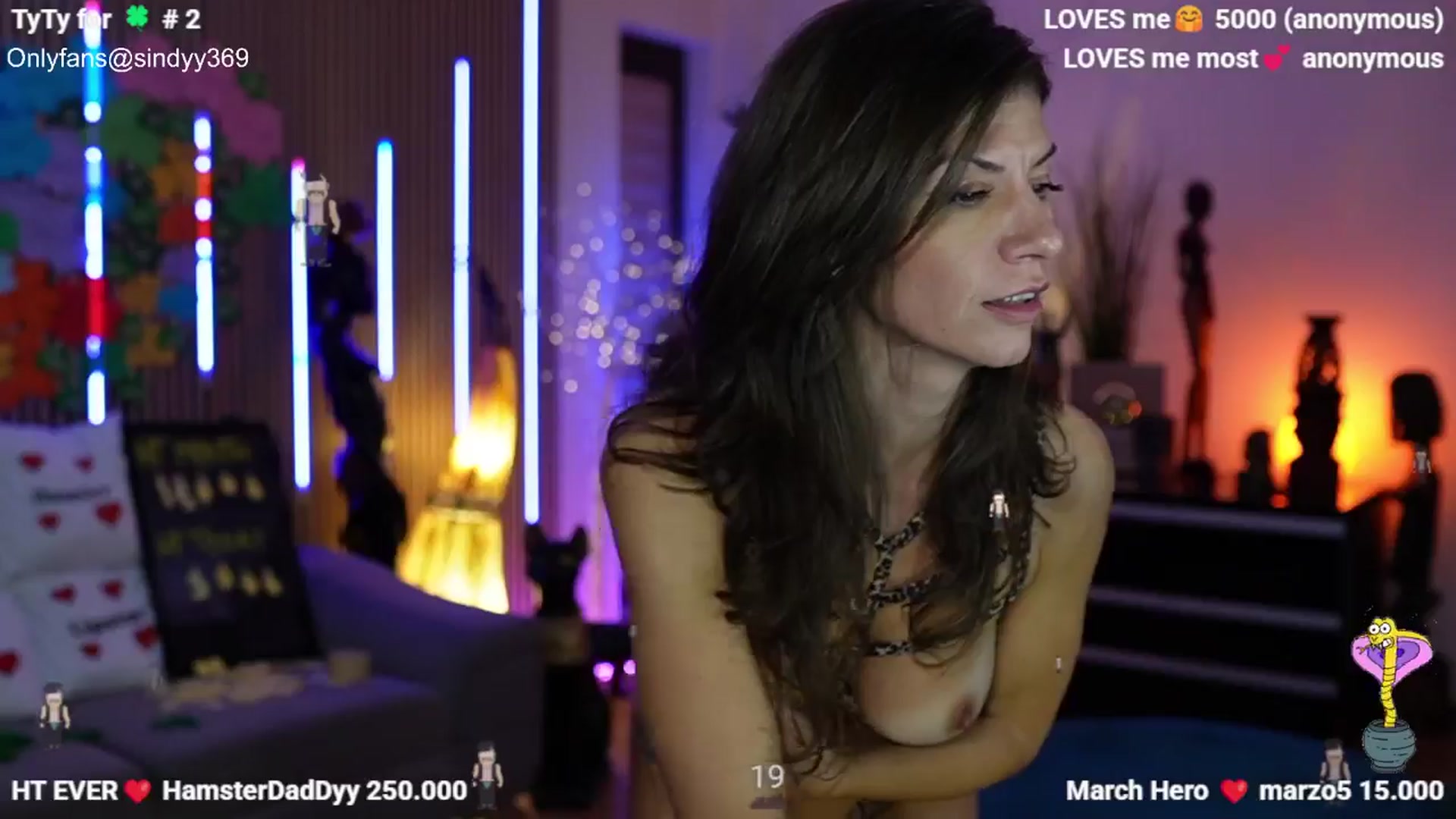 Gallery image thumbnail from SINdyy's myfreecams stream on, 03/13/2026, 20:34 image 17 of 20