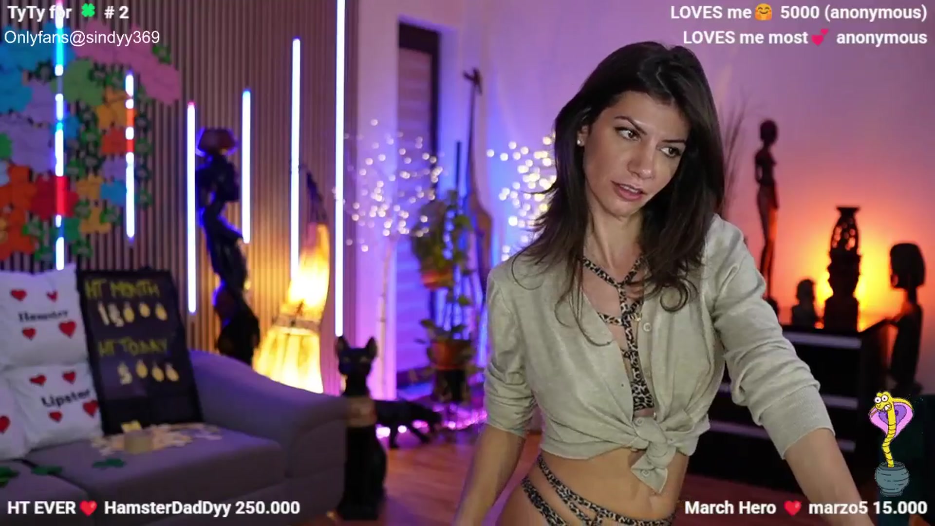 Gallery image thumbnail from SINdyy's myfreecams stream on, 03/13/2026, 20:34 image 9 of 20