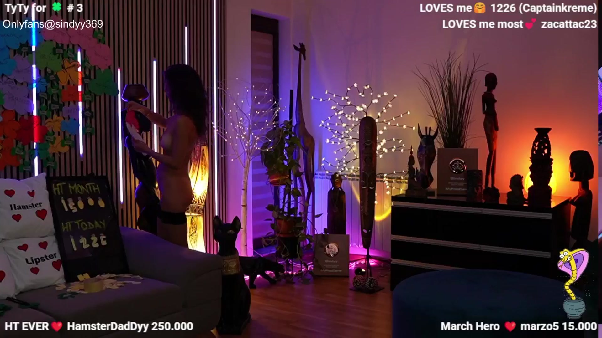 Gallery image thumbnail from SINdyy's myfreecams stream on, 03/14/2026, 18:06 image 9 of 20