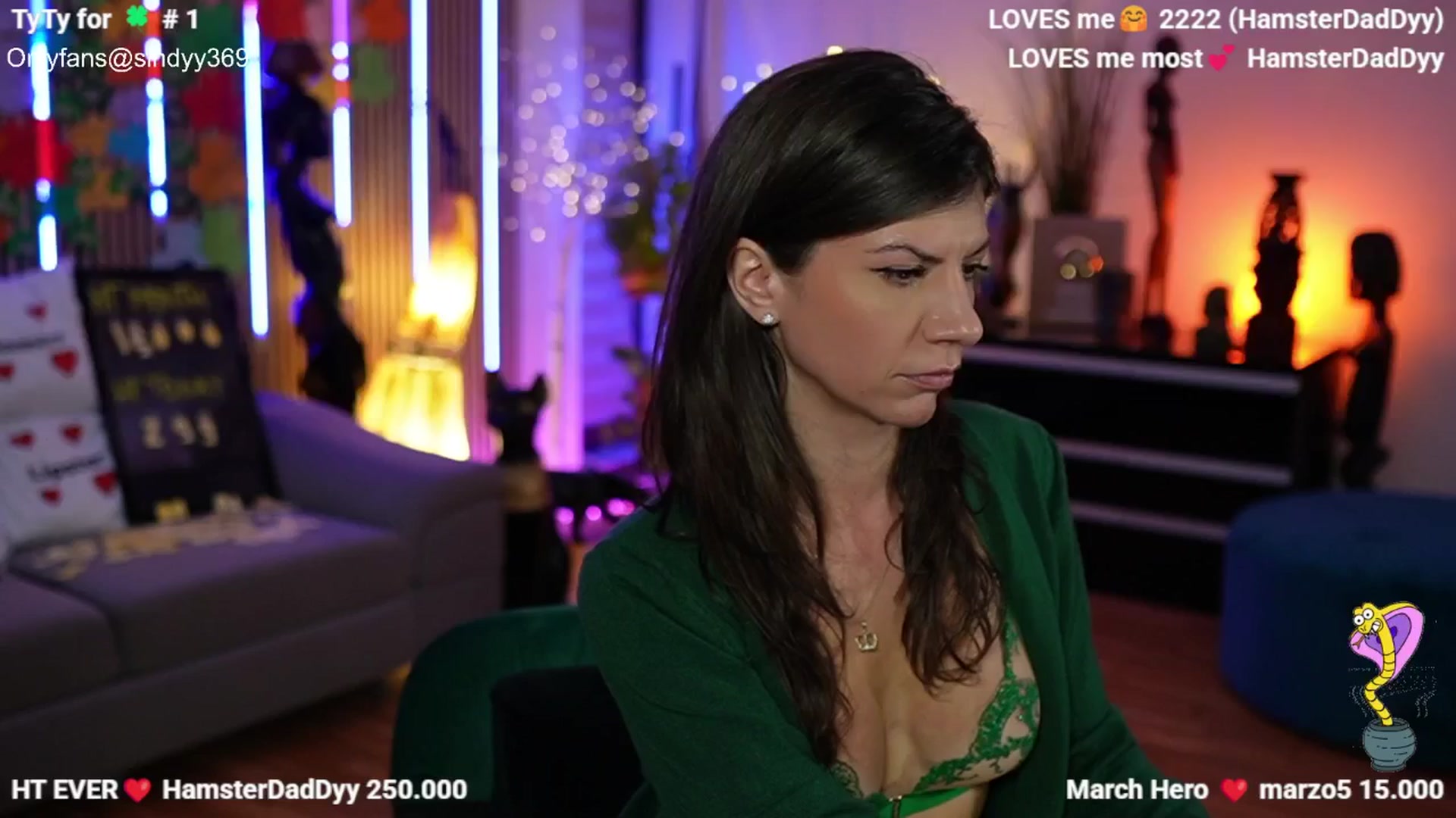 Gallery image thumbnail from SINdyy's myfreecams stream on, 03/17/2026, 22:59 image 1 of 20