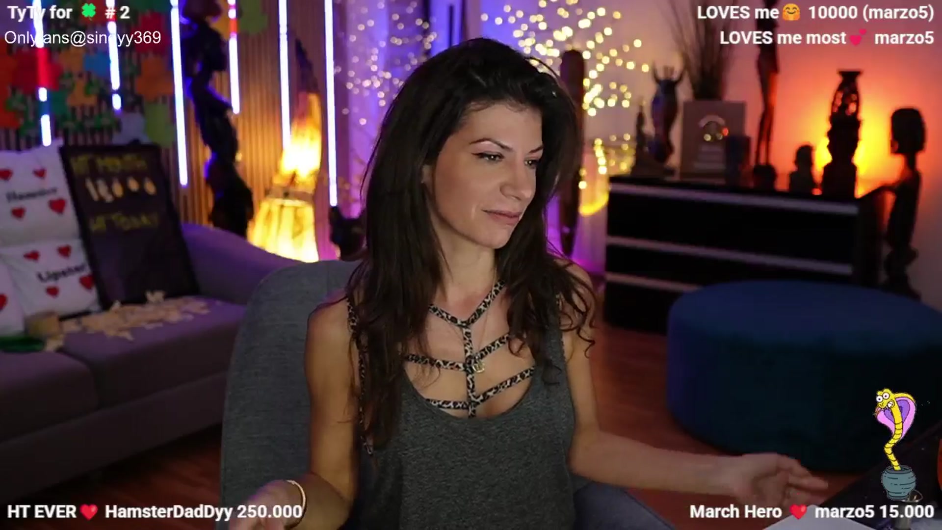 Gallery image thumbnail from SINdyy's myfreecams stream on, 03/22/2026, 24:04 image 2 of 20