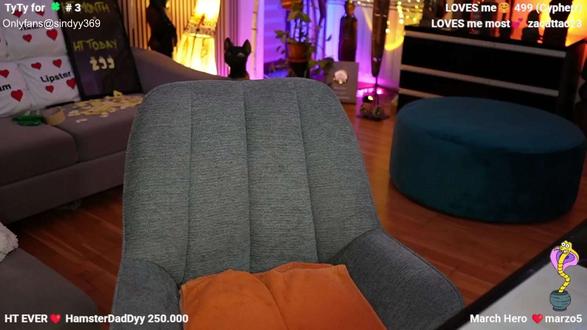 Gallery image thumbnail from SINdyy's myfreecams stream on, 03/26/2026, 17:37 image 20 of 20