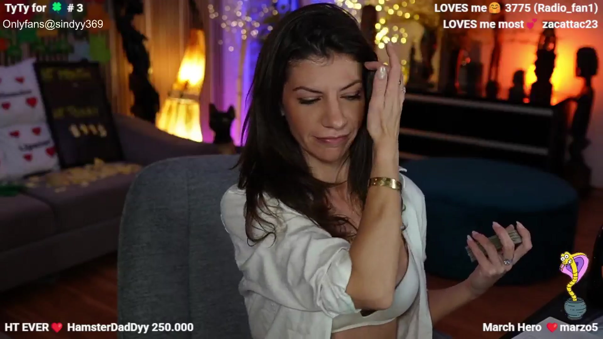 Gallery image thumbnail from SINdyy's myfreecams stream on, 03/27/2026, 24:01 image 9 of 20