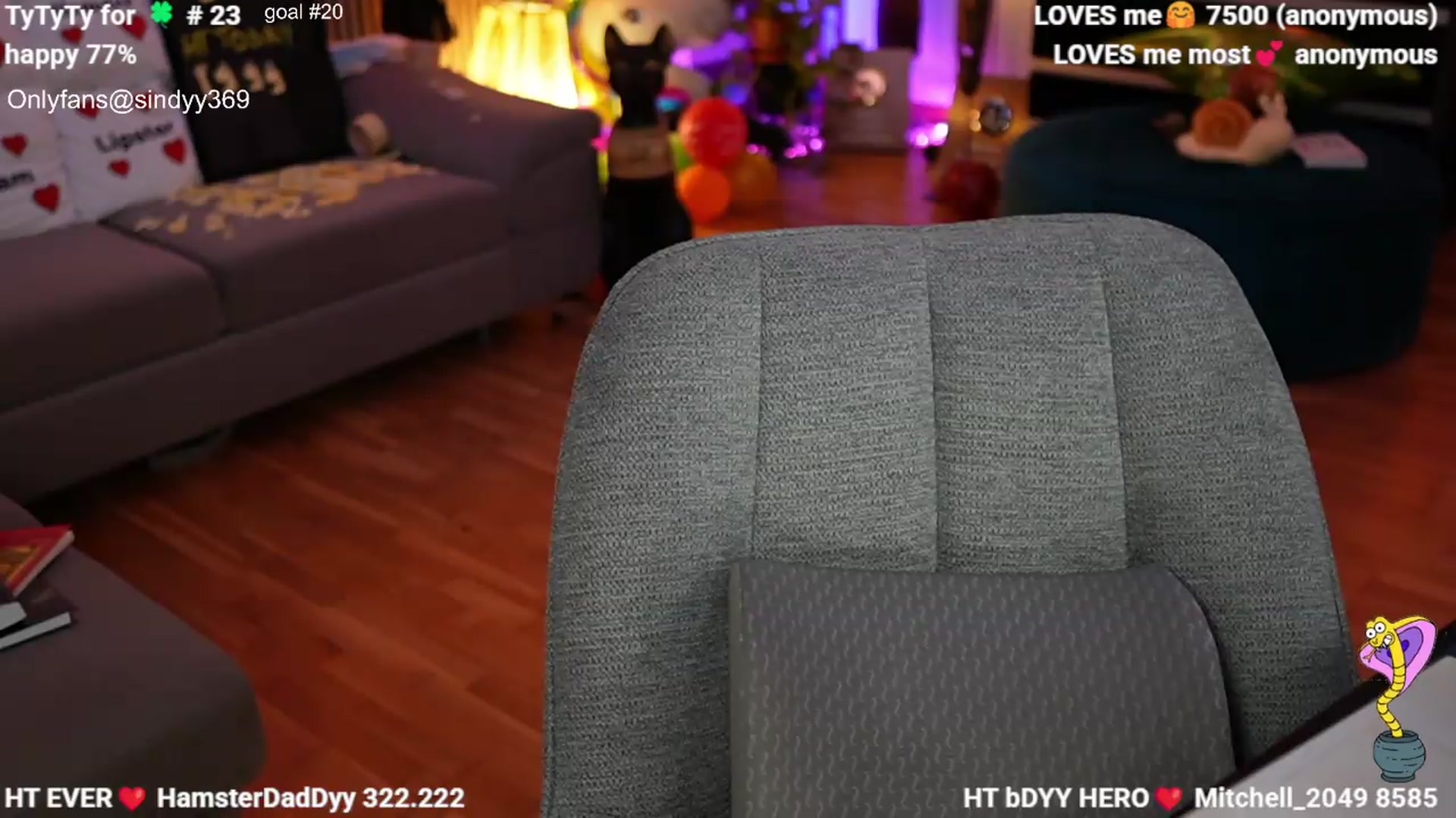 Gallery image thumbnail from SINdyy's myfreecams stream on, 06/04/2026, 24:03 image 16 of 20