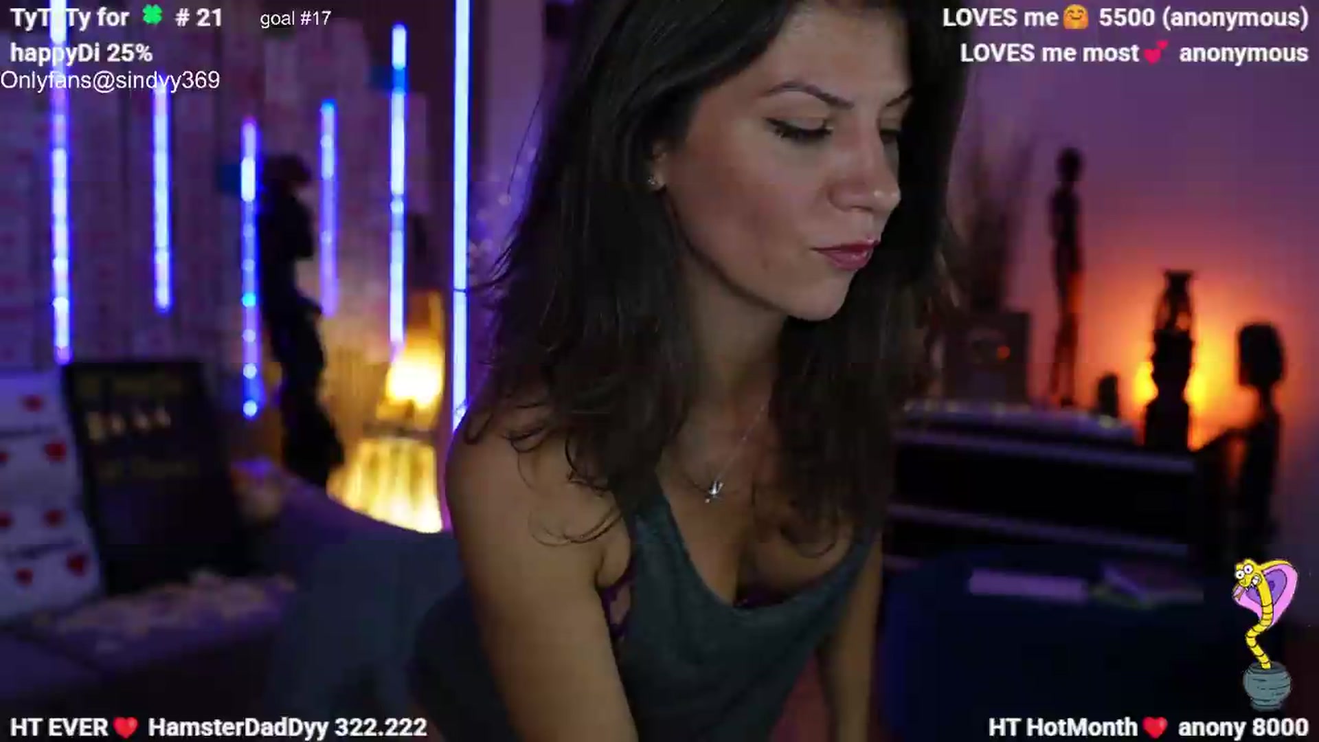 Gallery image thumbnail from SINdyy's myfreecams stream on, 07/18/2026, 20:51 image 13 of 20
