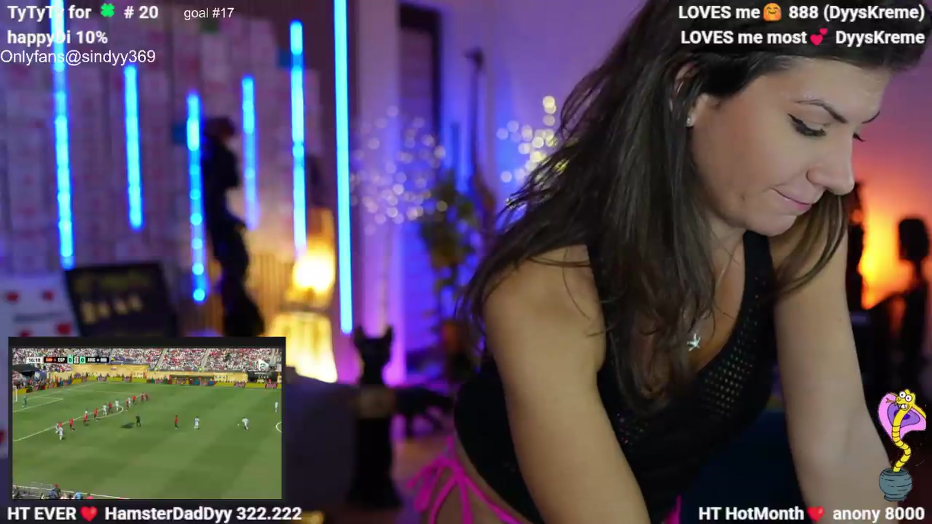 Gallery image thumbnail from SINdyy's myfreecams stream on, 07/19/2026, 22:50 image 4 of 20