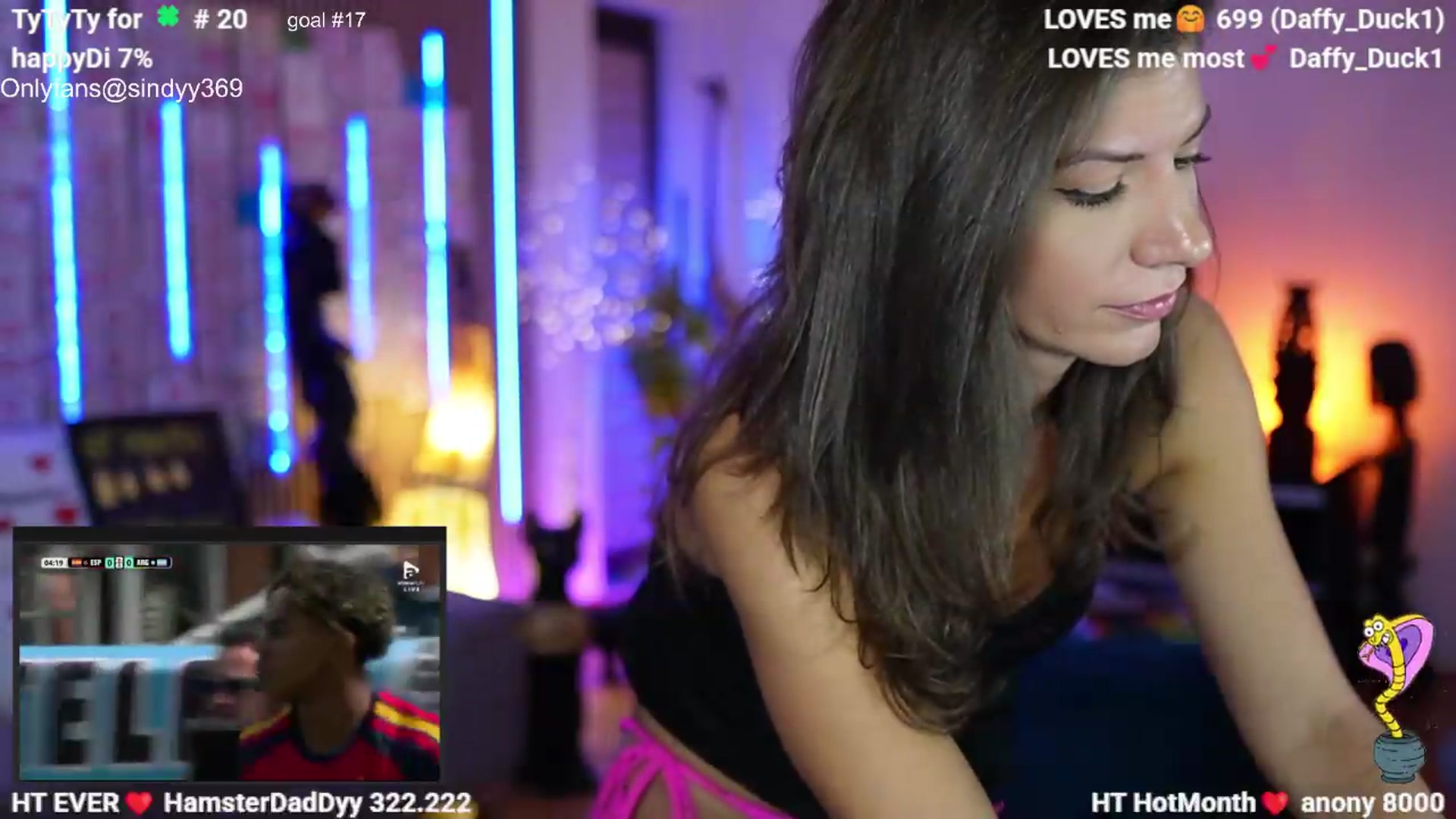 Gallery image thumbnail from SINdyy's myfreecams stream on, 07/19/2026, 22:50 image 3 of 20
