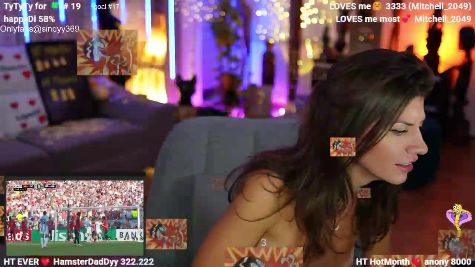 Gallery image thumbnail from SINdyy's myfreecams stream on, 07/19/2026, 22:50 image 17 of 20
