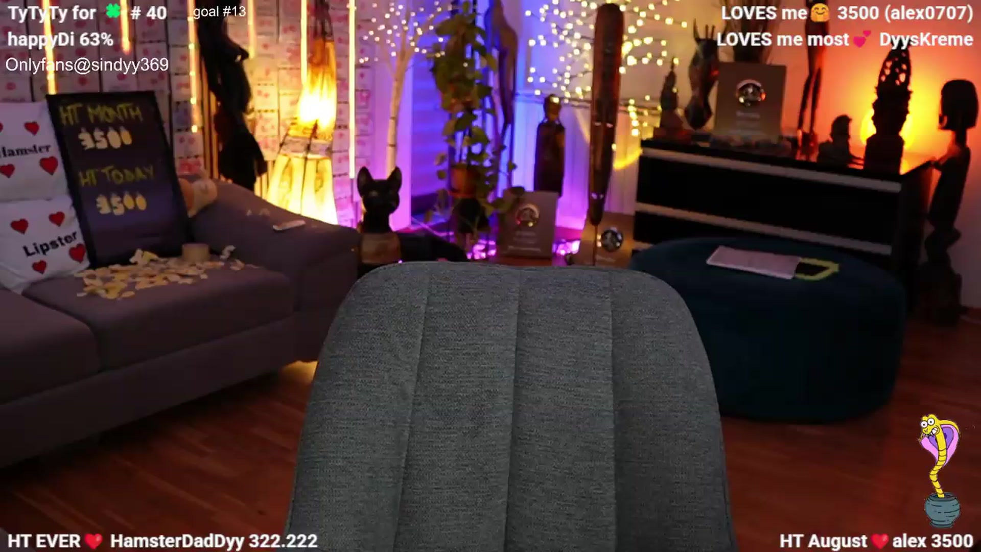 Gallery image thumbnail from SINdyy's myfreecams stream on, 08/01/2026, 22:49 image 1 of 20