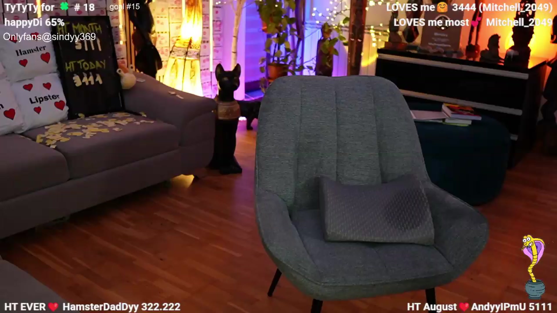 Gallery image thumbnail from SINdyy's myfreecams stream on, 08/08/2026, 24:43 image 18 of 20