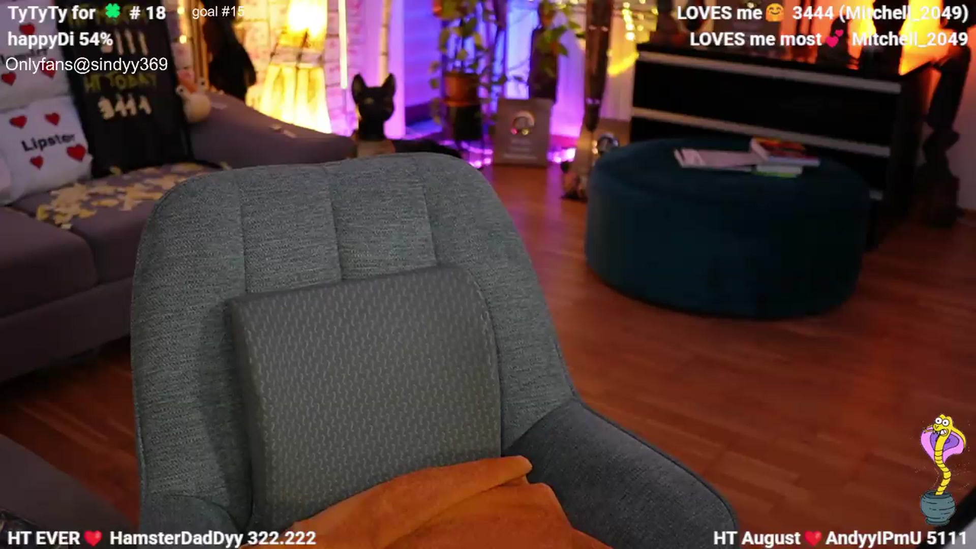 Gallery image thumbnail from SINdyy's myfreecams stream on, 08/08/2026, 24:43 image 13 of 20