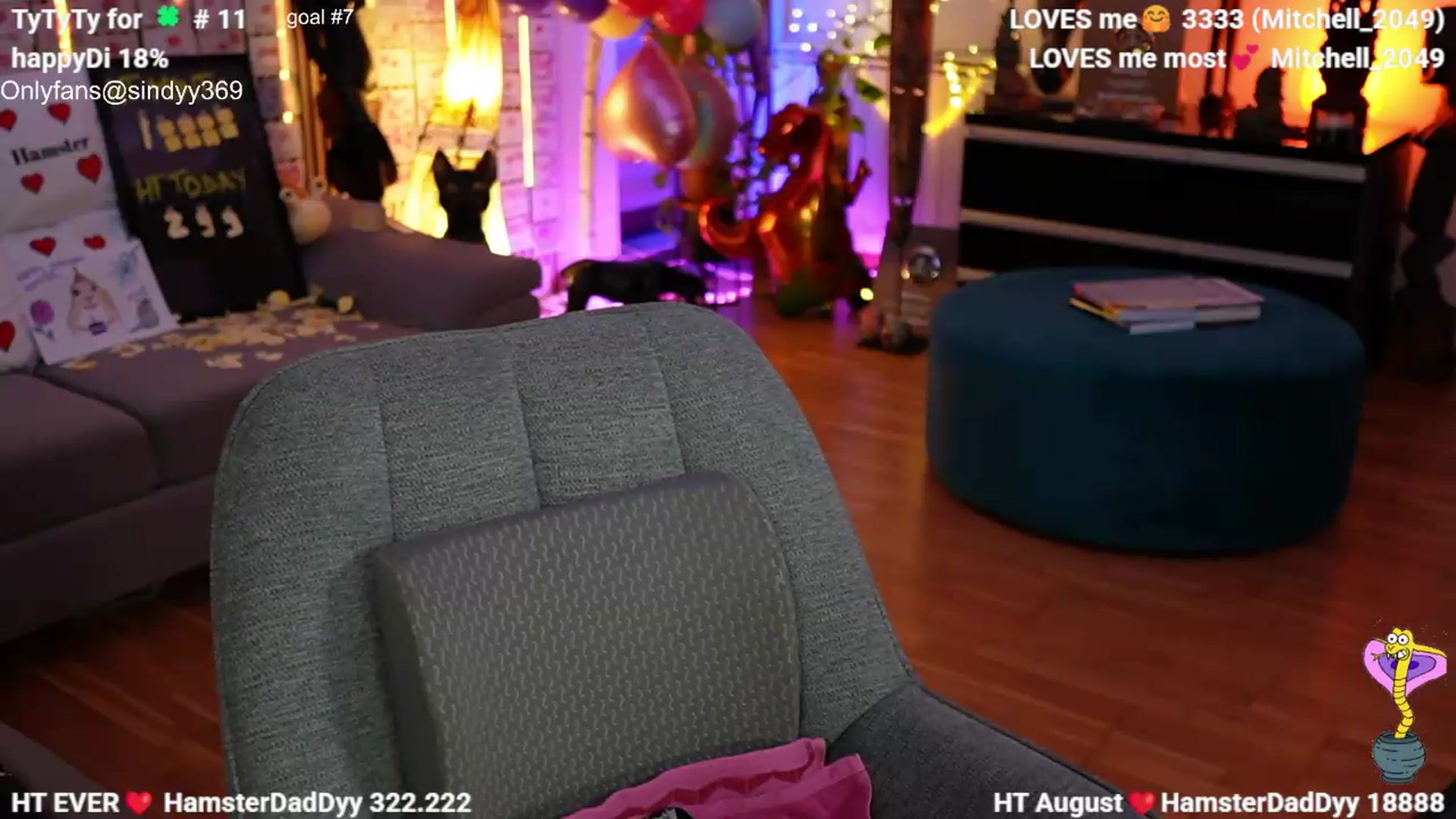 Gallery image thumbnail from SINdyy's myfreecams stream on, 08/19/2026, 23:21 image 8 of 20
