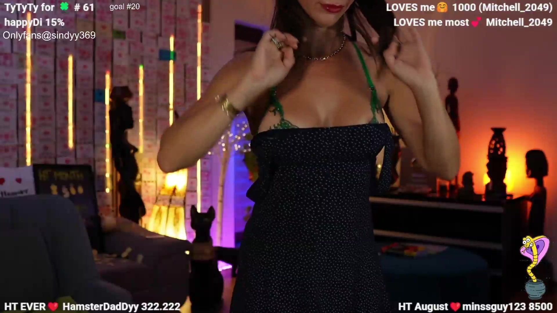 Gallery image thumbnail from SINdyy's myfreecams stream on, 09/04/2026, 20:49 image 16 of 20