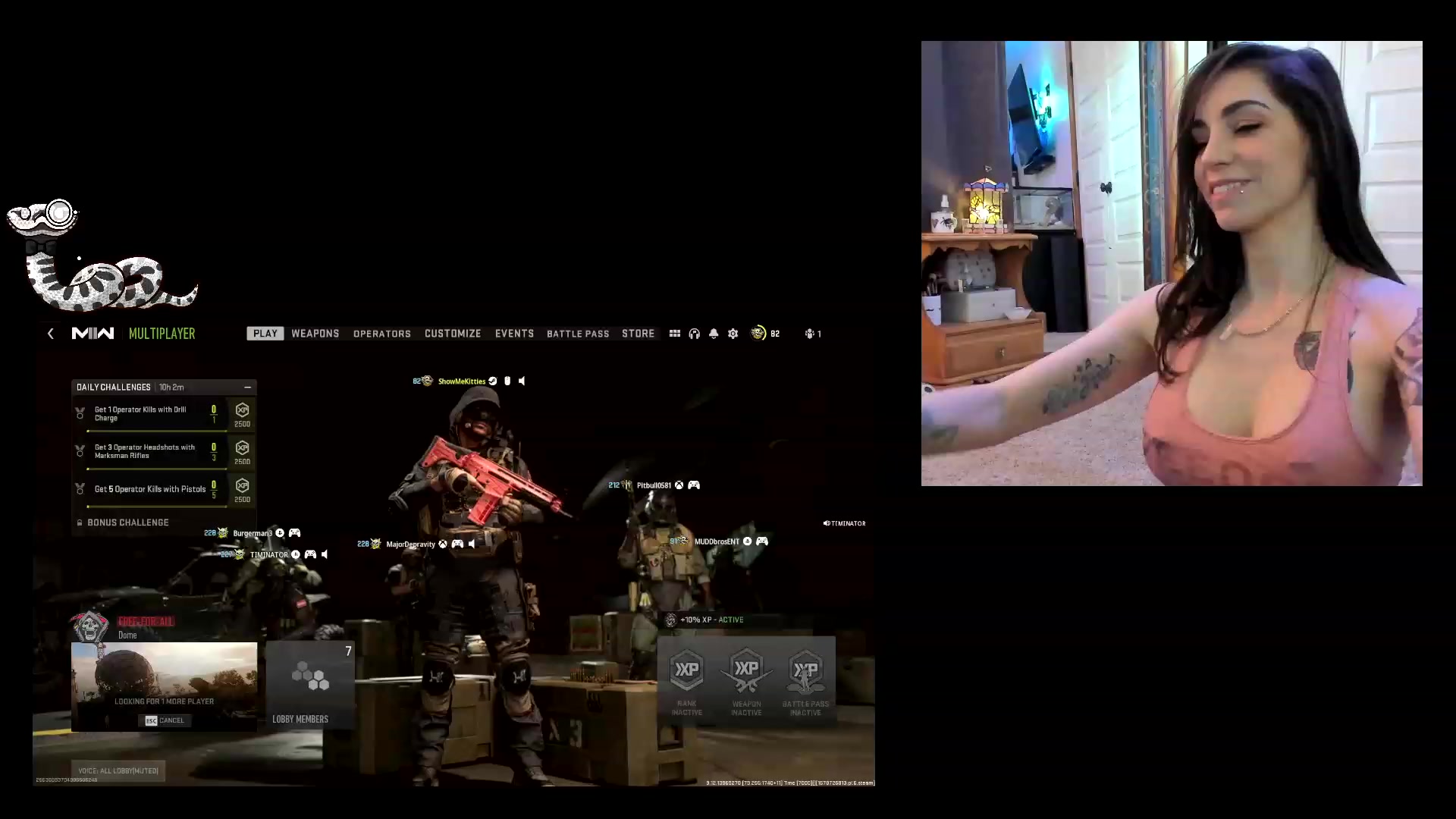 Gallery image thumbnail from SMKitties's myfreecams stream on, 03/14/2023, 19:20 image 12 of 20
