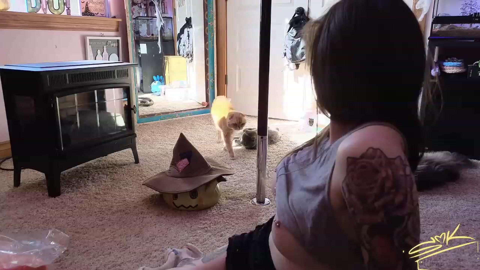 Gallery image thumbnail from SMKitties's myfreecams stream on, 10/17/2023, 20:21 image 4 of 20