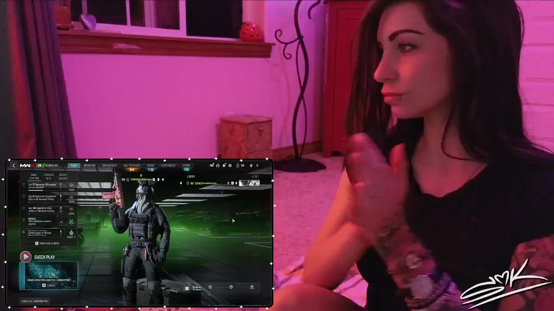Gallery image thumbnail from SMKitties's myfreecams stream on, 06/21/2024, 06:43 image 6 of 20