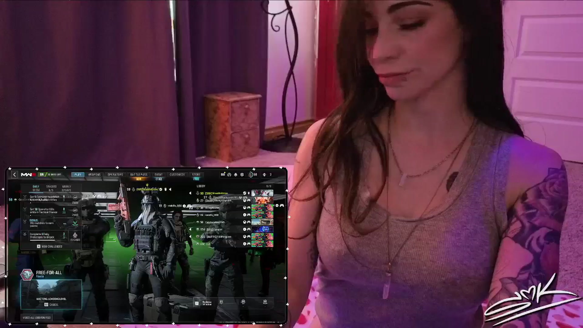 Gallery image thumbnail from SMKitties's myfreecams stream on, 06/21/2024, 23:55 image 12 of 20