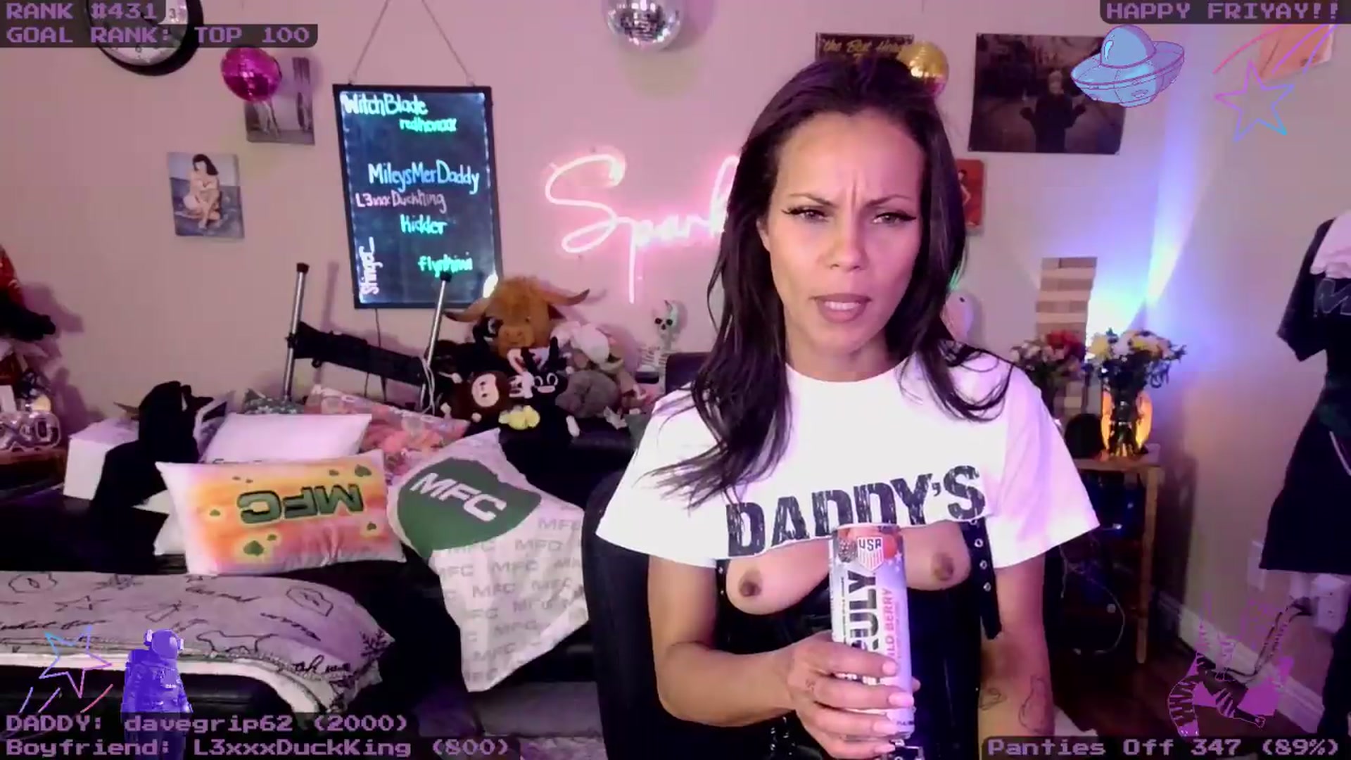 Gallery image thumbnail from SPARKL3S's myfreecams stream on, 06/06/2026, 09:39 image 17 of 20
