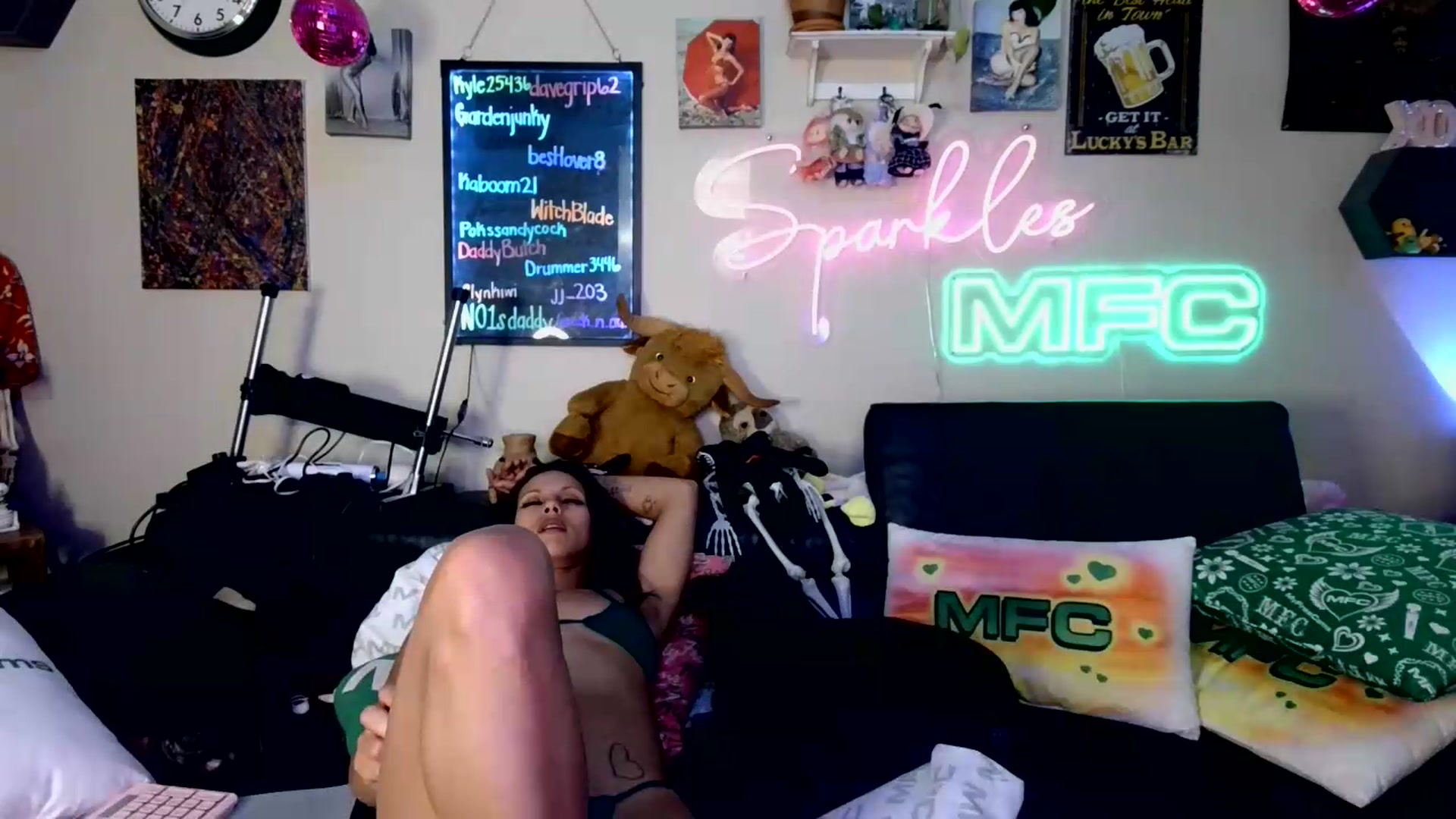 Gallery image thumbnail from SPARKL3S's myfreecams stream on, 08/16/2026, 09:38 image 20 of 20