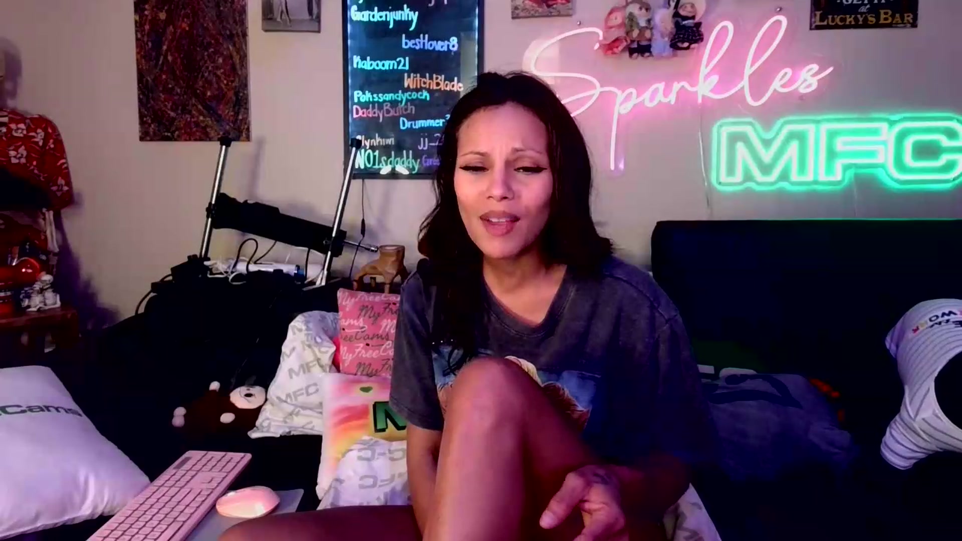 Gallery image thumbnail from SPARKL3S's myfreecams stream on, 08/17/2026, 09:29 image 6 of 20