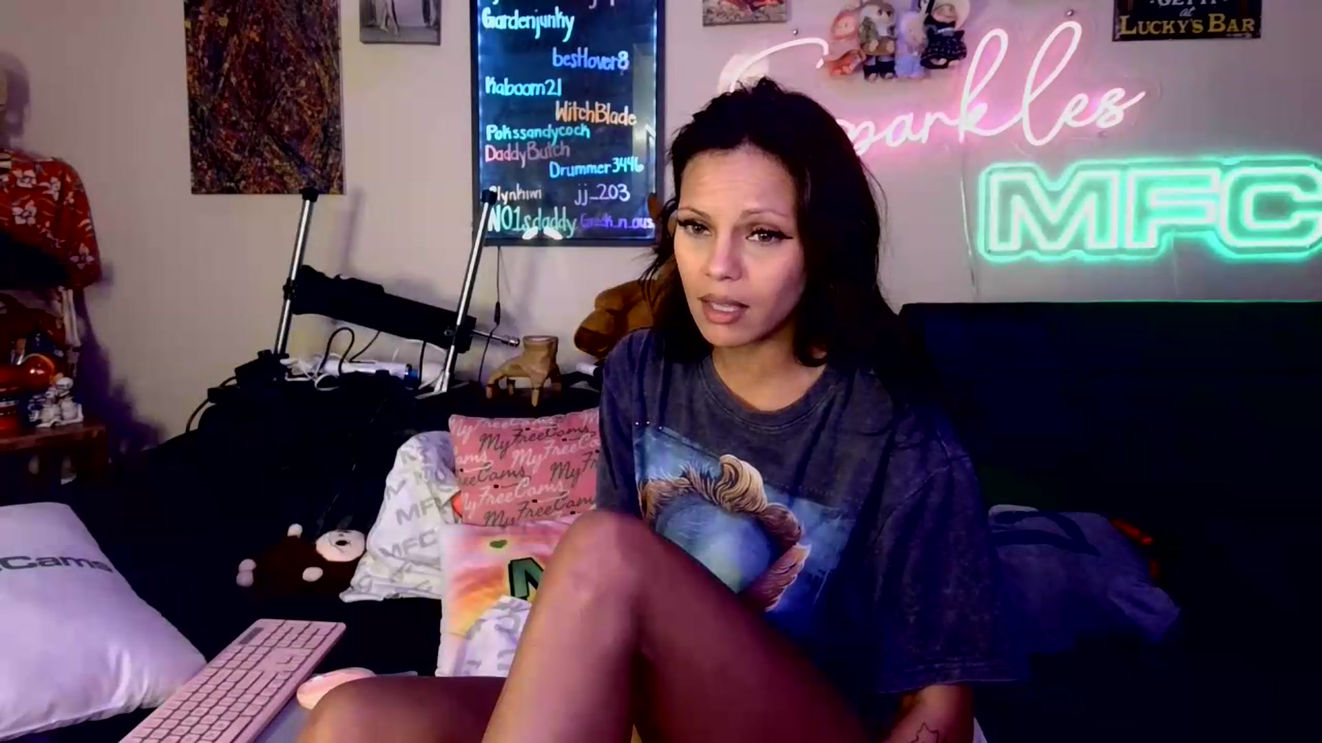 Gallery image thumbnail from SPARKL3S's myfreecams stream on, 08/17/2026, 09:29 image 18 of 20