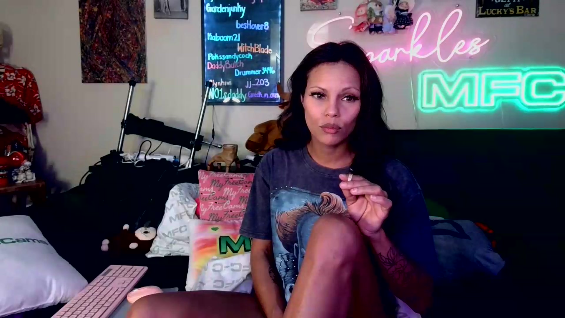 Gallery image thumbnail from SPARKL3S's myfreecams stream on, 08/17/2026, 09:29 image 14 of 20