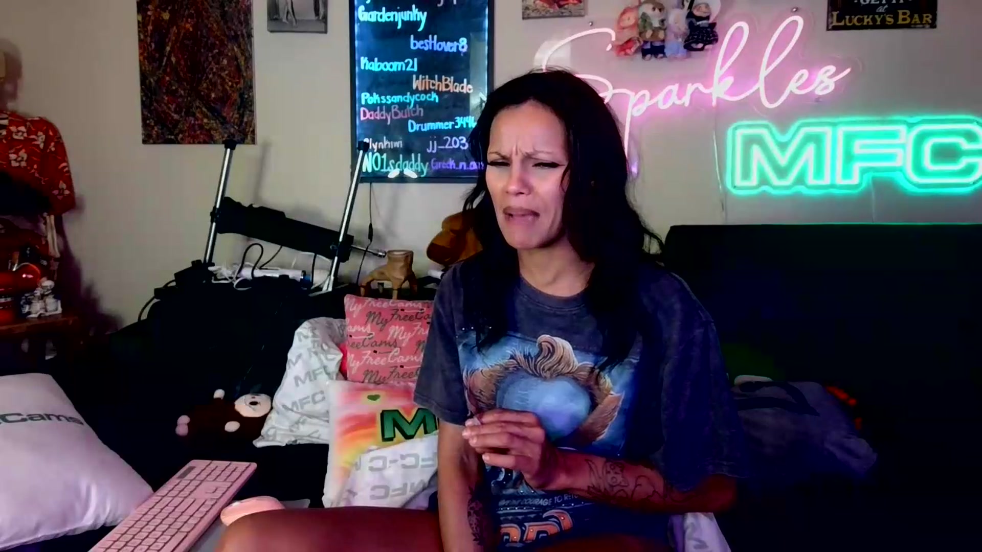 Gallery image thumbnail from SPARKL3S's myfreecams stream on, 08/17/2026, 09:29 image 10 of 20
