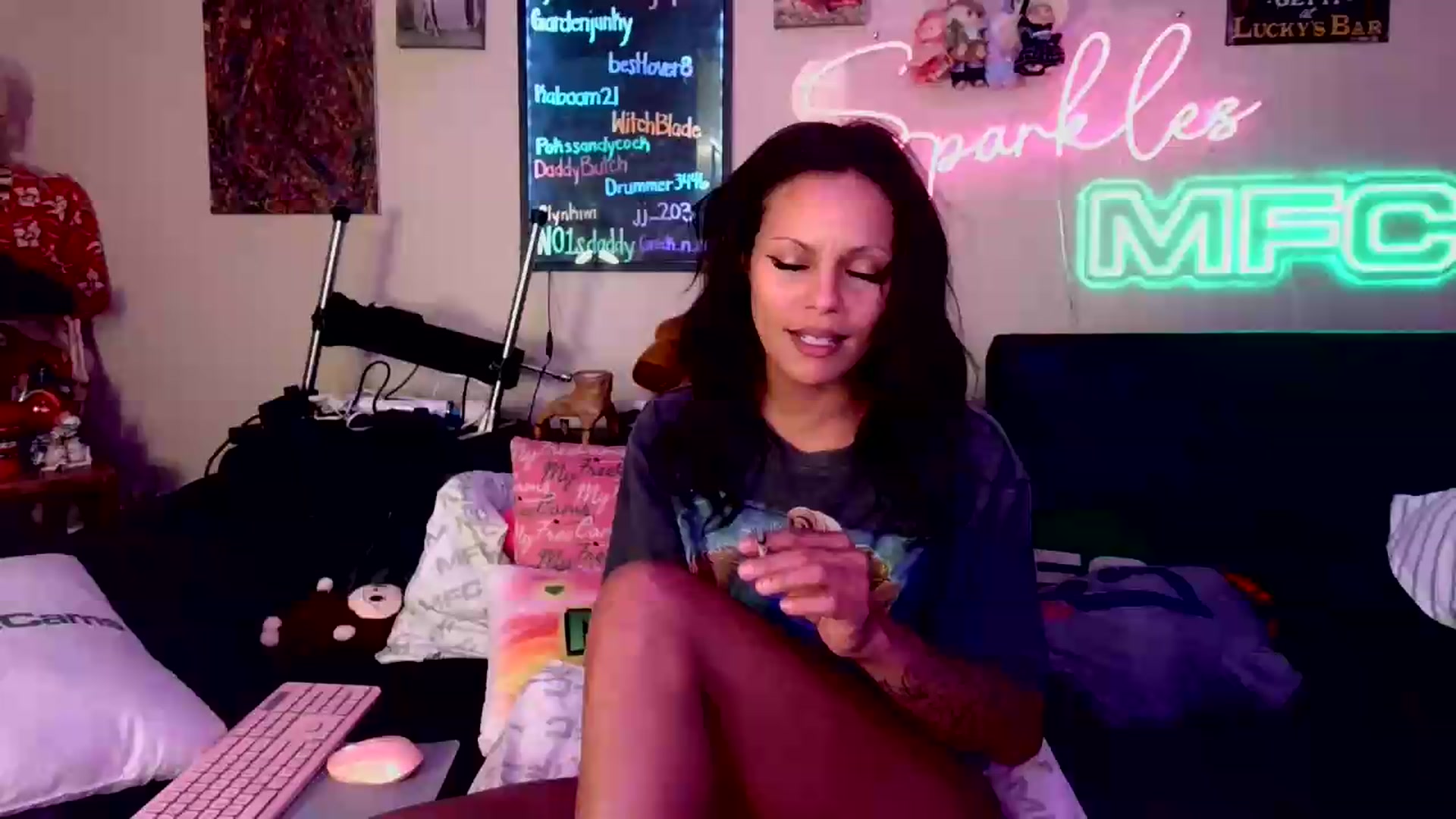 Gallery image thumbnail from SPARKL3S's myfreecams stream on, 08/17/2026, 09:29 image 8 of 20