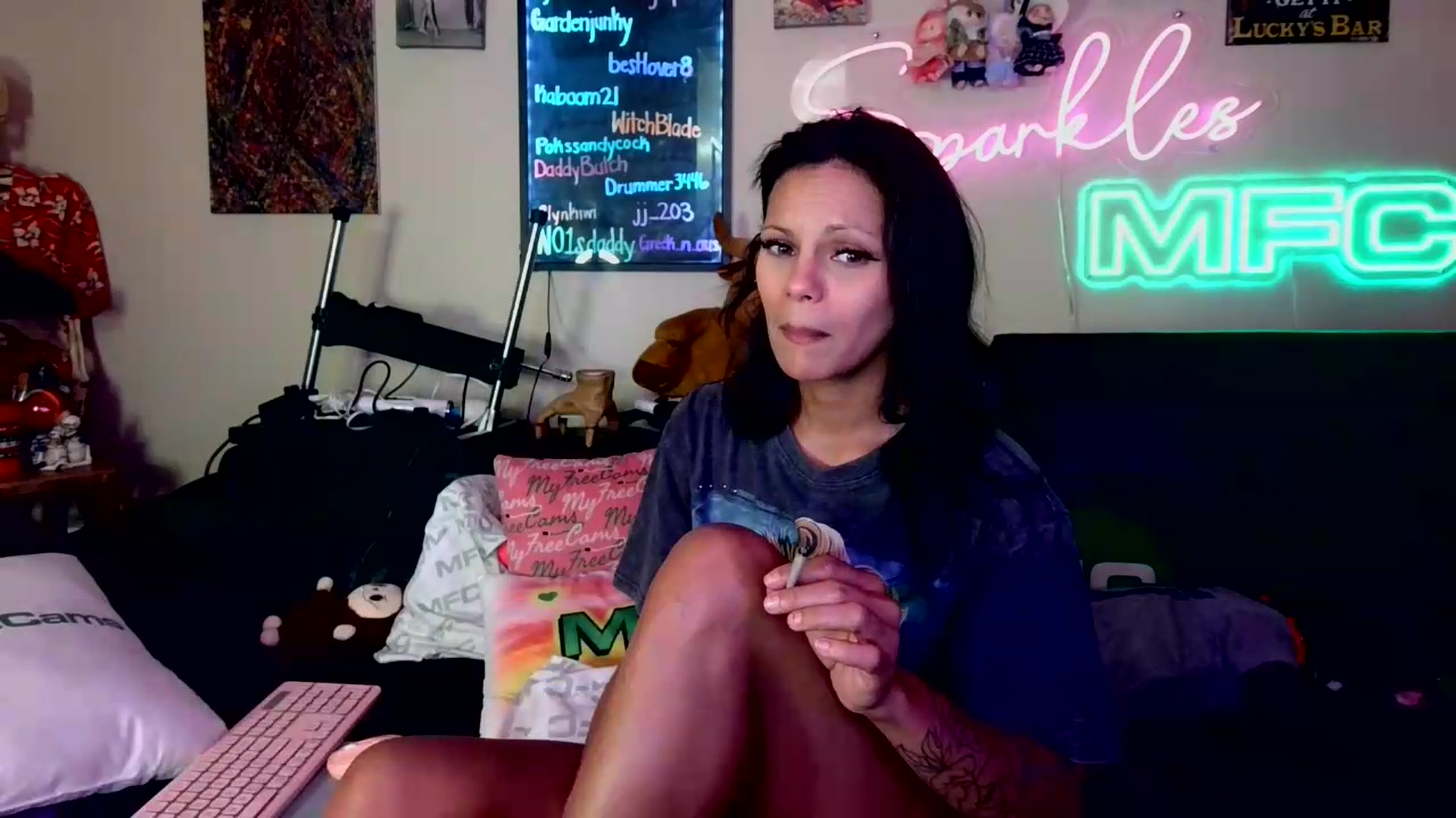 Gallery image thumbnail from SPARKL3S's myfreecams stream on, 08/17/2026, 09:29 image 20 of 20