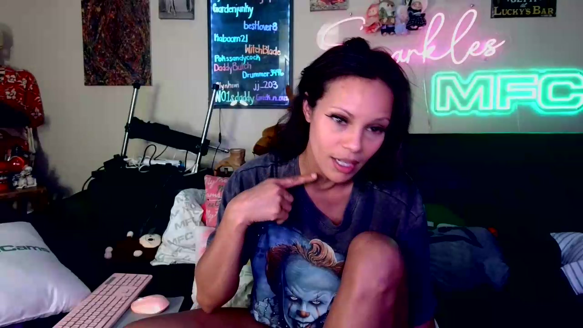 Gallery image thumbnail from SPARKL3S's myfreecams stream on, 08/17/2026, 09:29 image 3 of 20