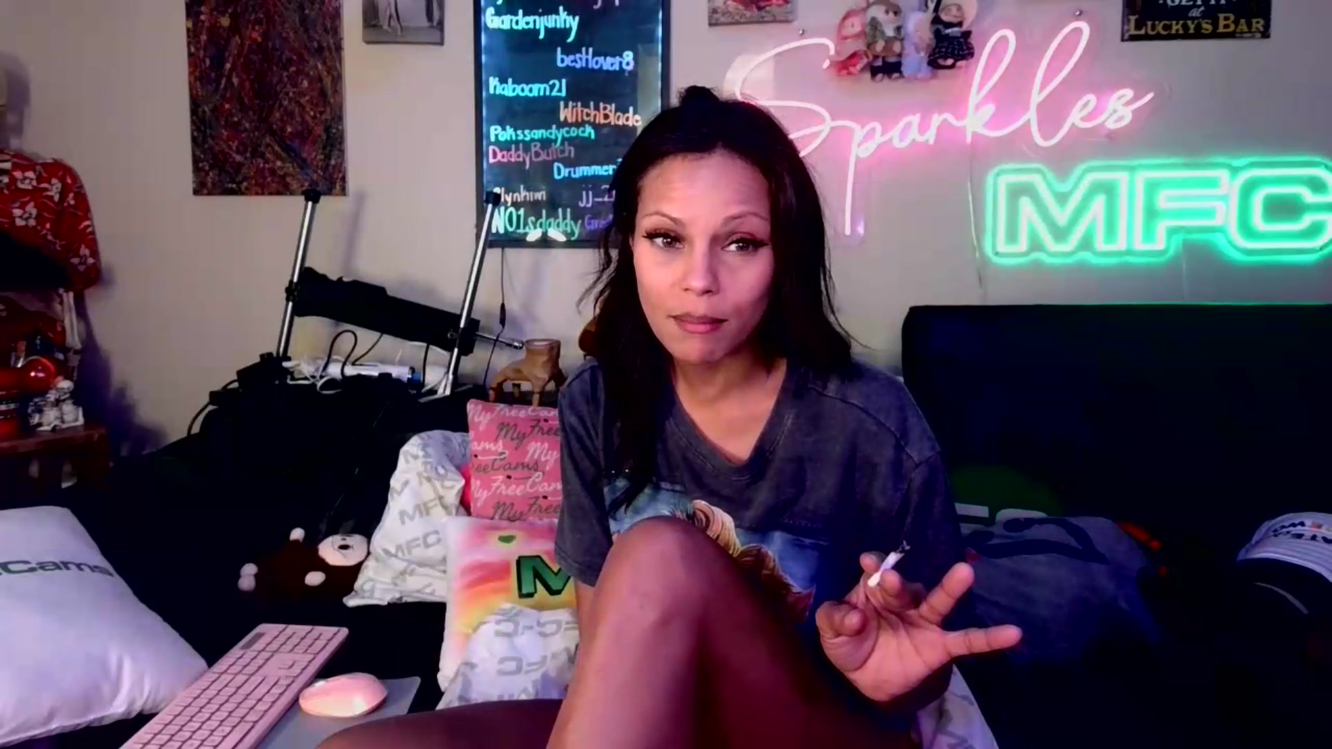 Gallery image thumbnail from SPARKL3S's myfreecams stream on, 08/17/2026, 09:29 image 5 of 20