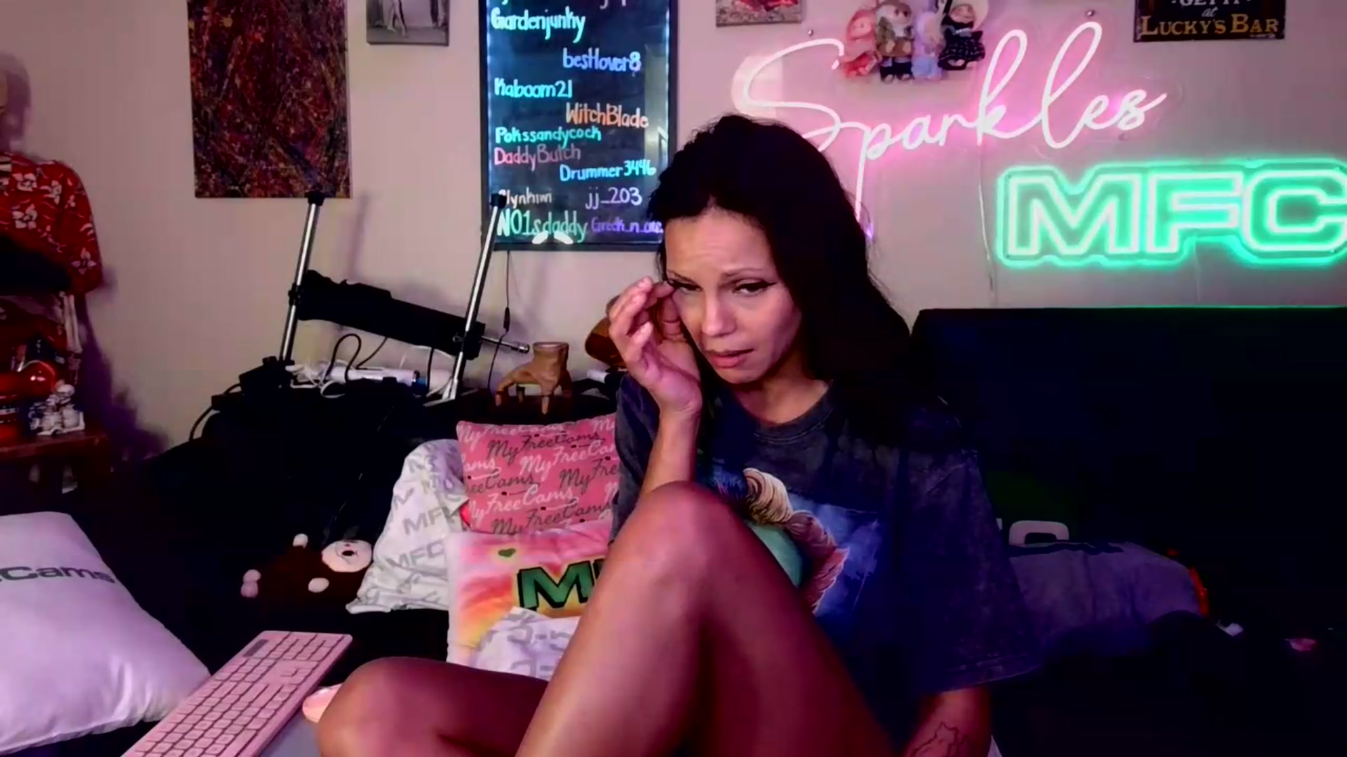 Gallery image thumbnail from SPARKL3S's myfreecams stream on, 08/17/2026, 09:29 image 19 of 20