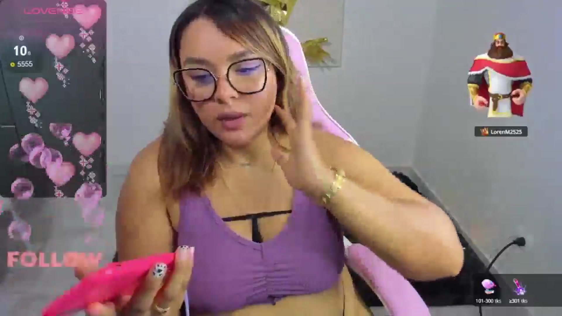 Gallery image thumbnail from SabrinaEvans_'s myfreecams stream on, 07/30/2024, 17:03 image 3 of 20