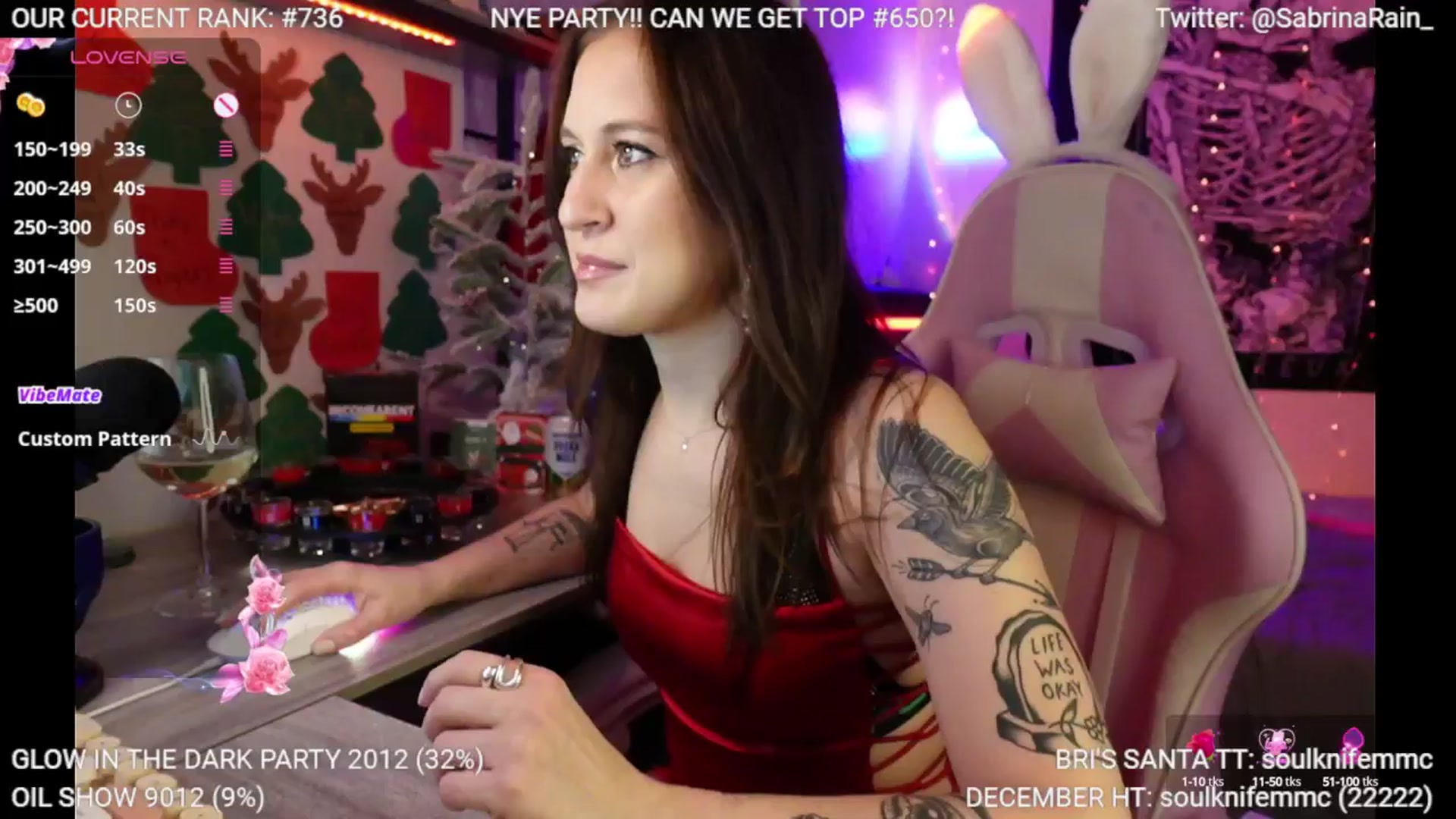 Gallery image thumbnail from SabrinaRain's myfreecams stream on, 01/01/2025, 07:36 image 6 of 20
