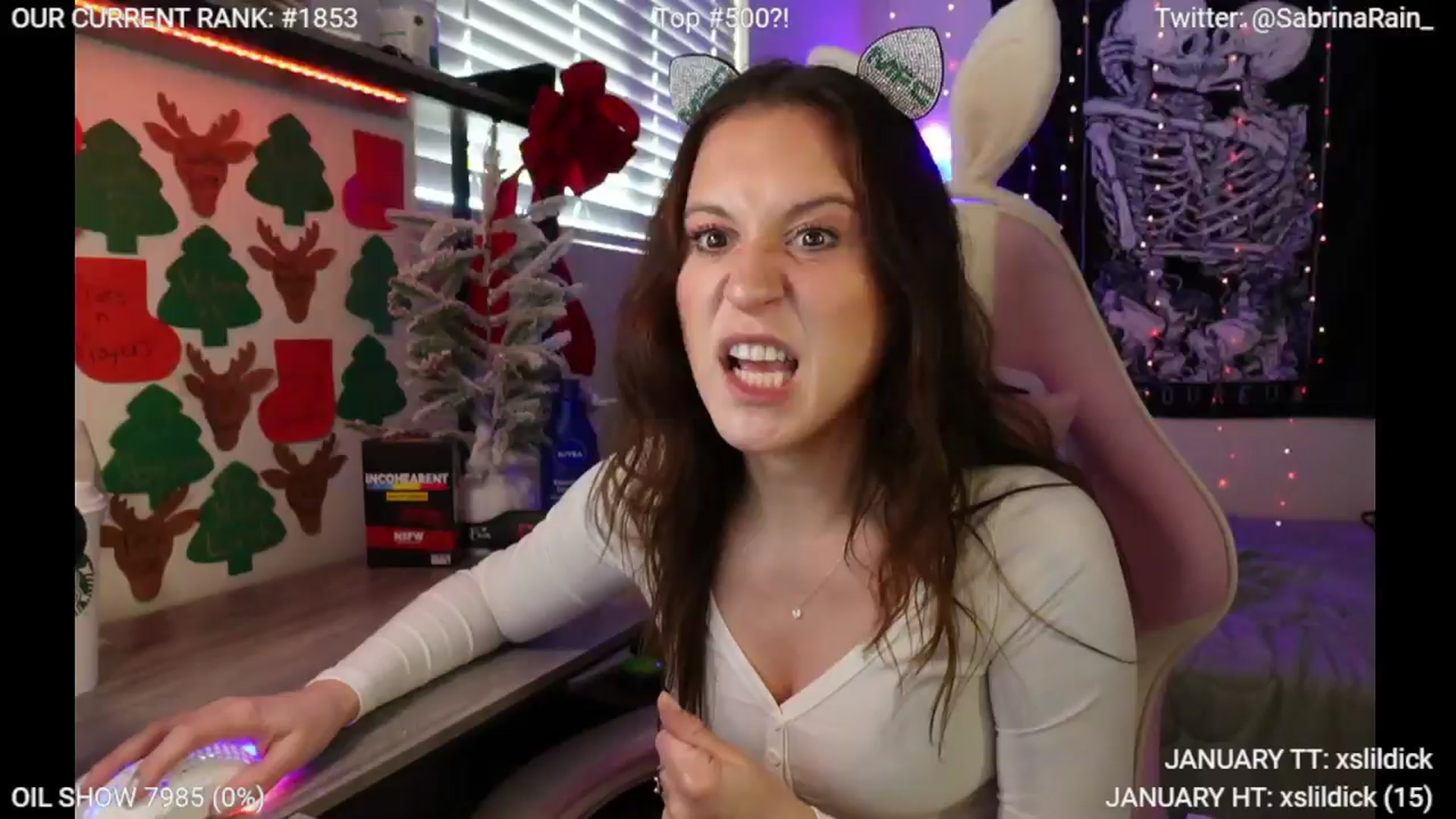 Gallery image thumbnail from SabrinaRain's myfreecams stream on, 01/02/2025, 04:31 image 1 of 20
