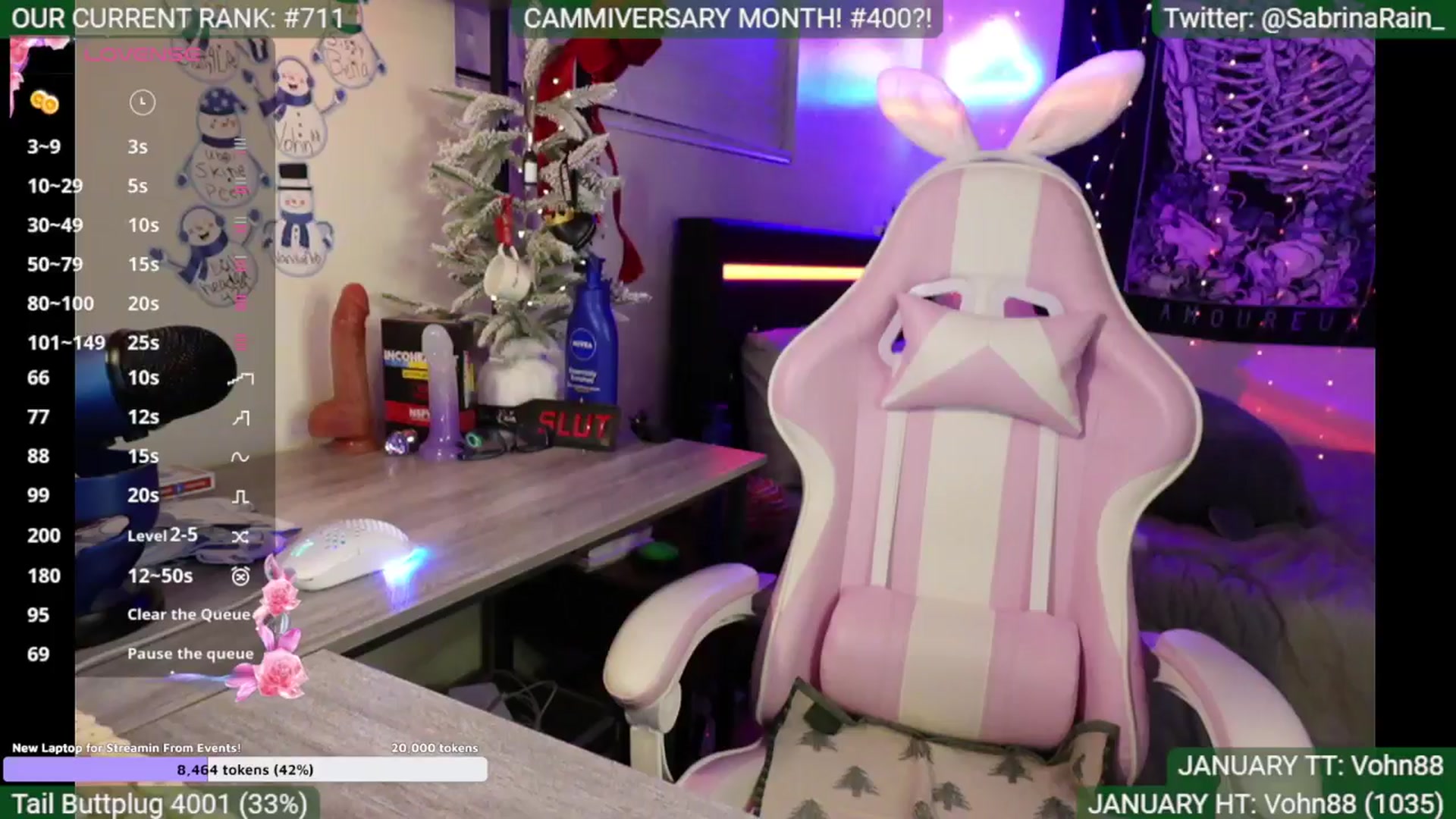 Gallery image thumbnail from SabrinaRain's myfreecams stream on, 01/07/2025, 05:46 image 15 of 20