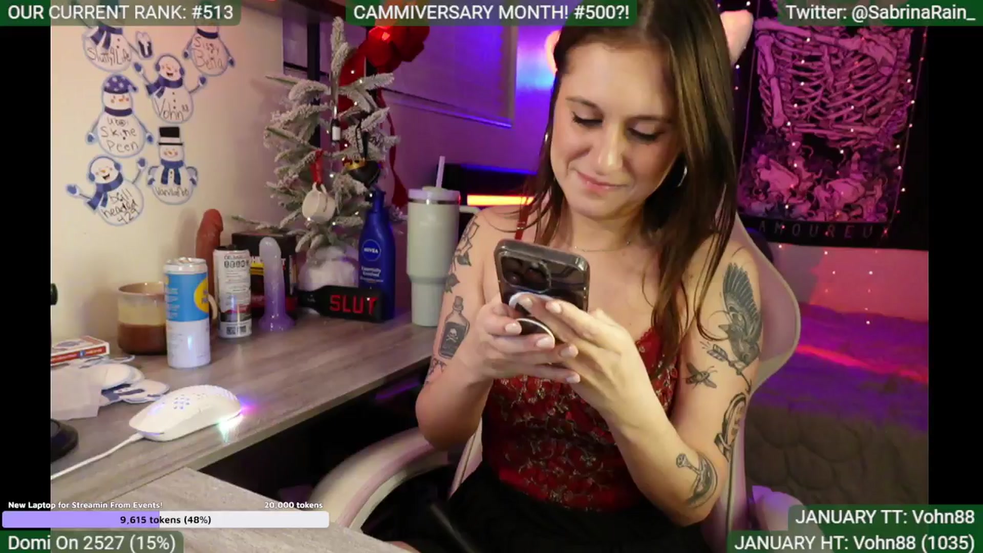Gallery image thumbnail from SabrinaRain's myfreecams stream on, 01/08/2025, 02:34 image 15 of 20