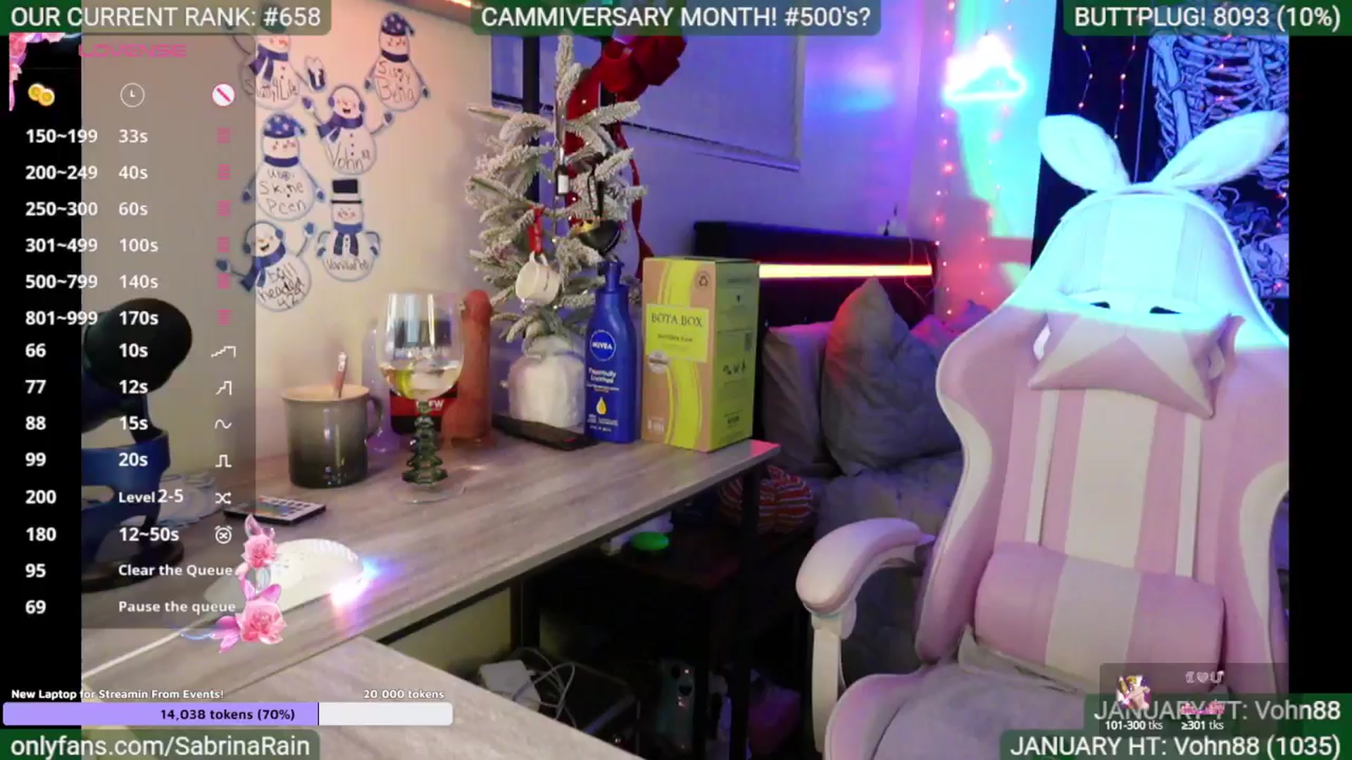 Gallery image thumbnail from SabrinaRain's myfreecams stream on, 01/14/2025, 01:30 image 14 of 20