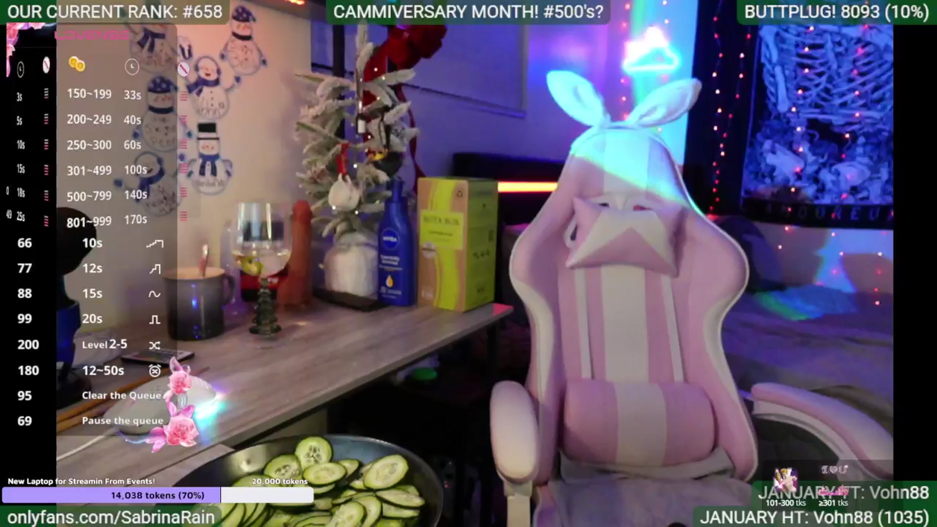 Gallery image thumbnail from SabrinaRain's myfreecams stream on, 01/14/2025, 01:30 image 17 of 20
