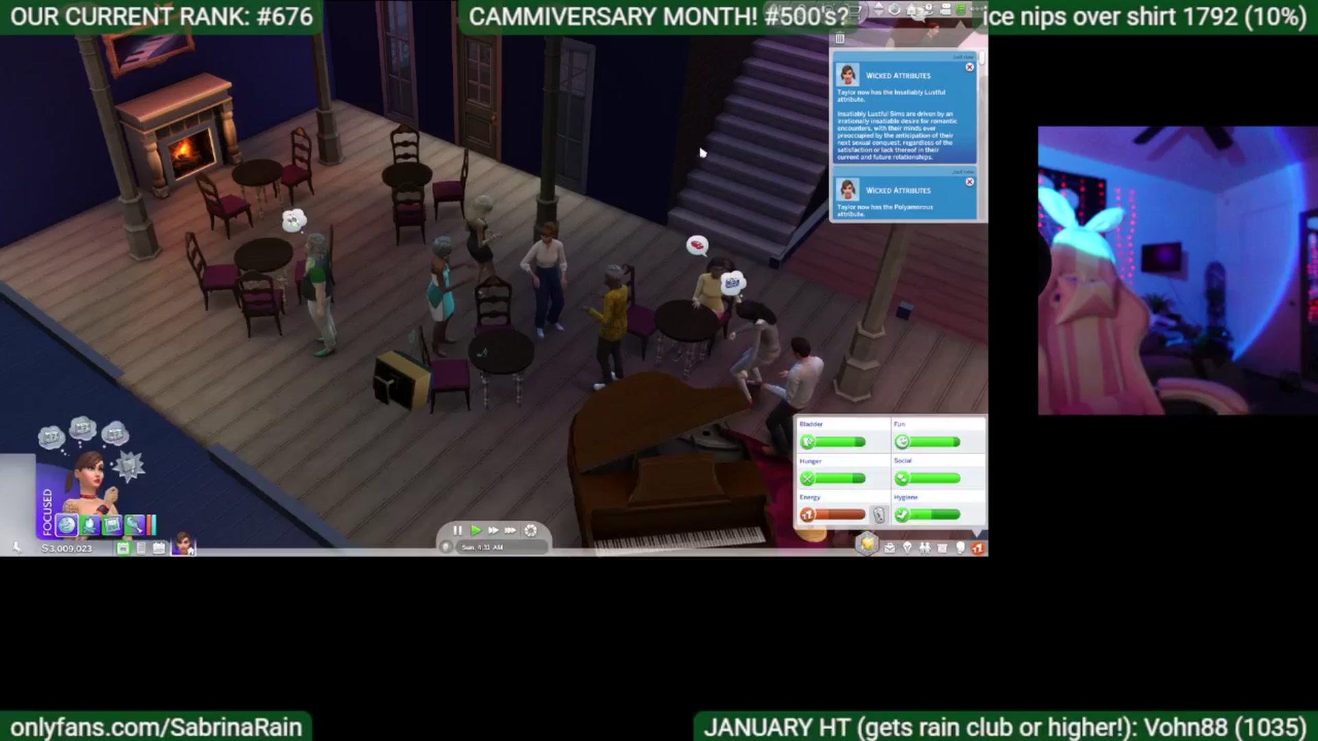 Gallery image thumbnail from SabrinaRain's myfreecams stream on, 01/15/2025, 04:38 image 2 of 20
